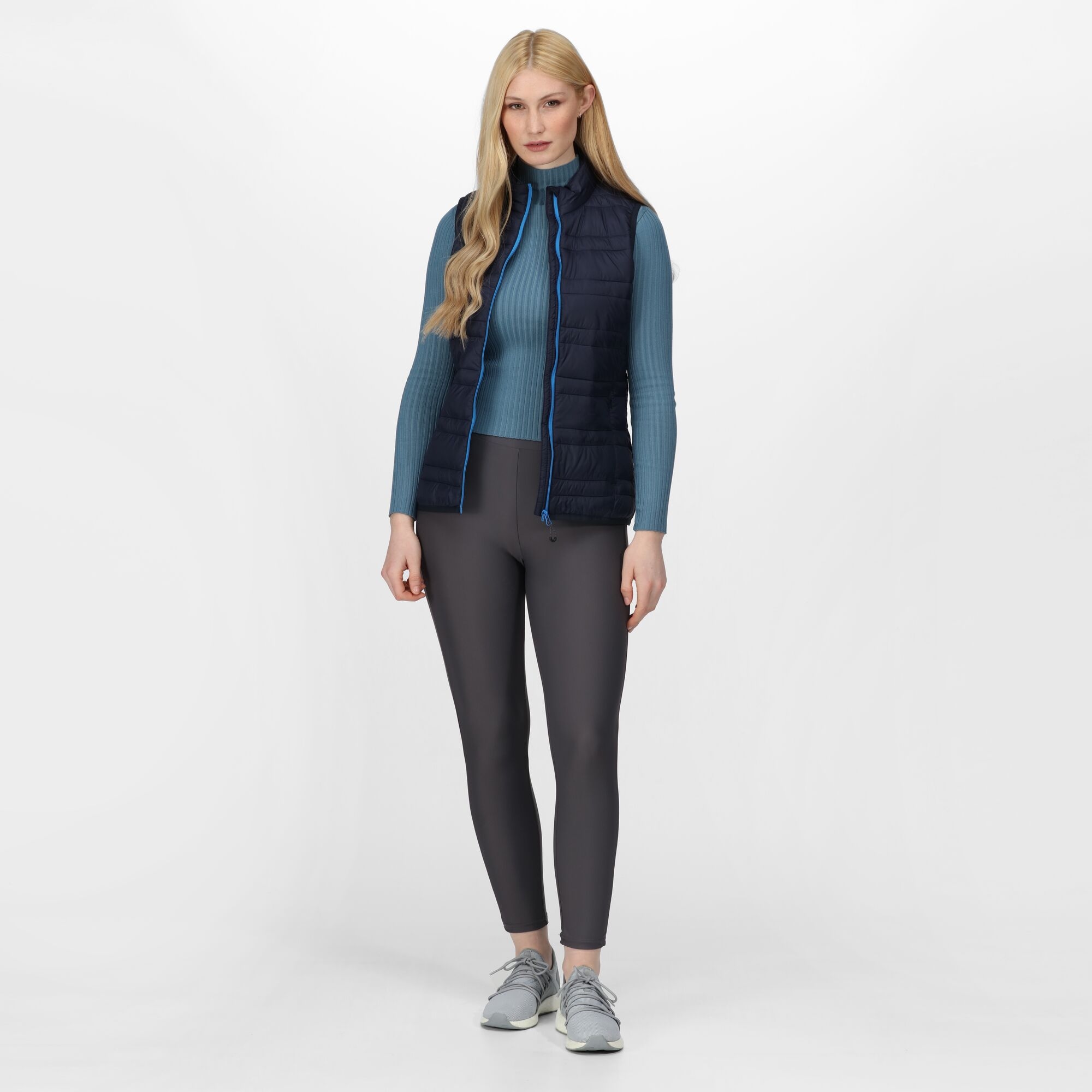 Womens Firedown Down-Touch Insulated Bodywarmer | Navy French Blue