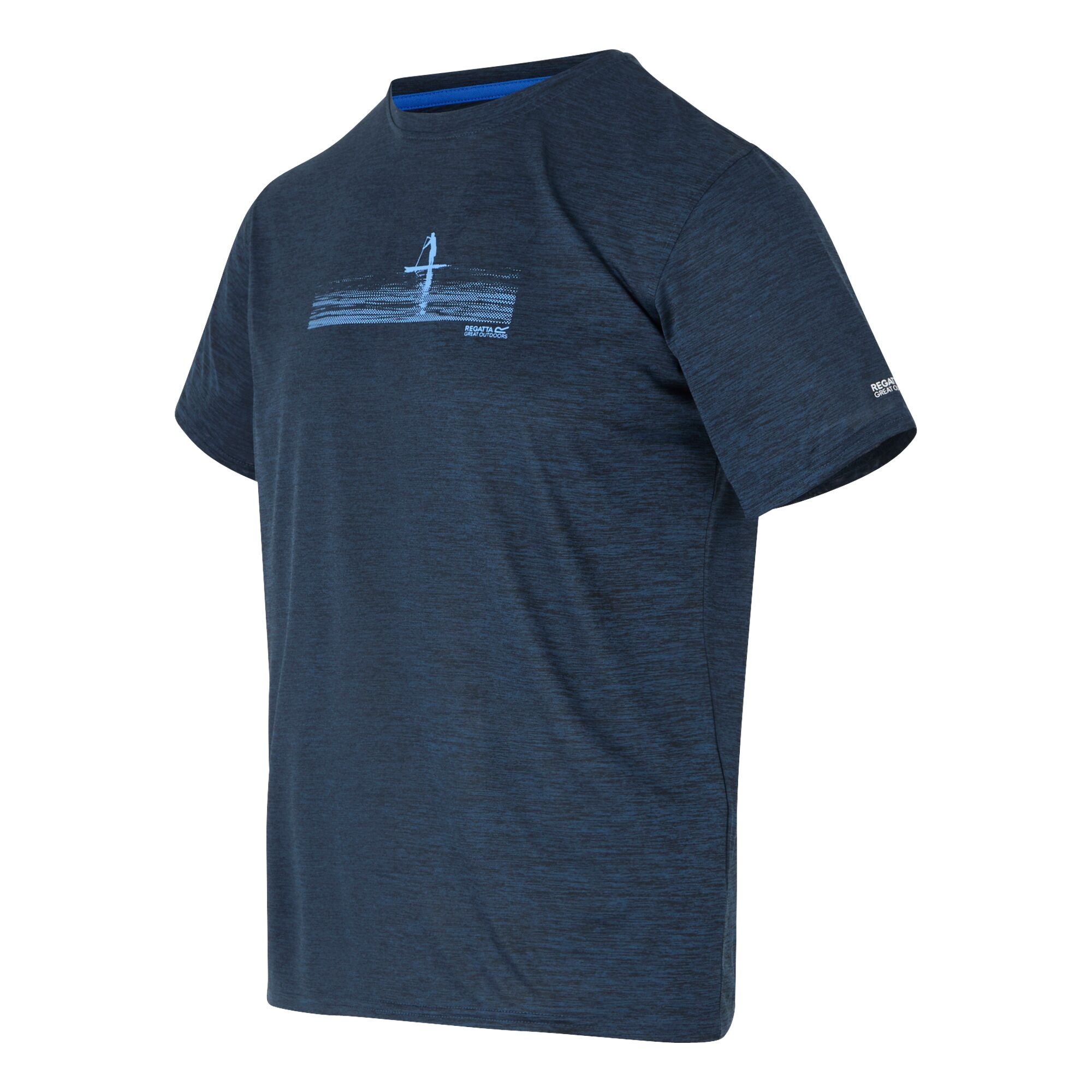 Men's Fingal IX T-Shirt | Moonlight Denim Marl