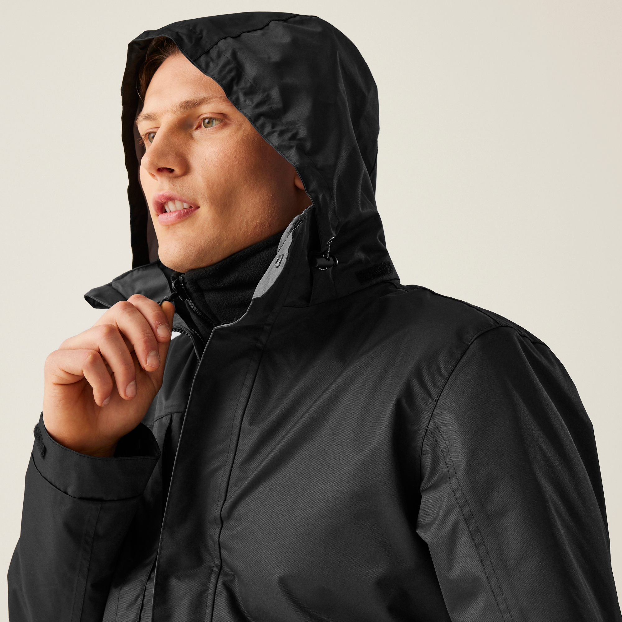 Men's Benson III Breathable Waterproof 3 in 1 Jacket | Black