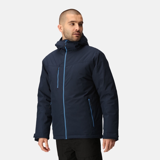 Men's Navigate Insulated Jacket | Navy French Blue