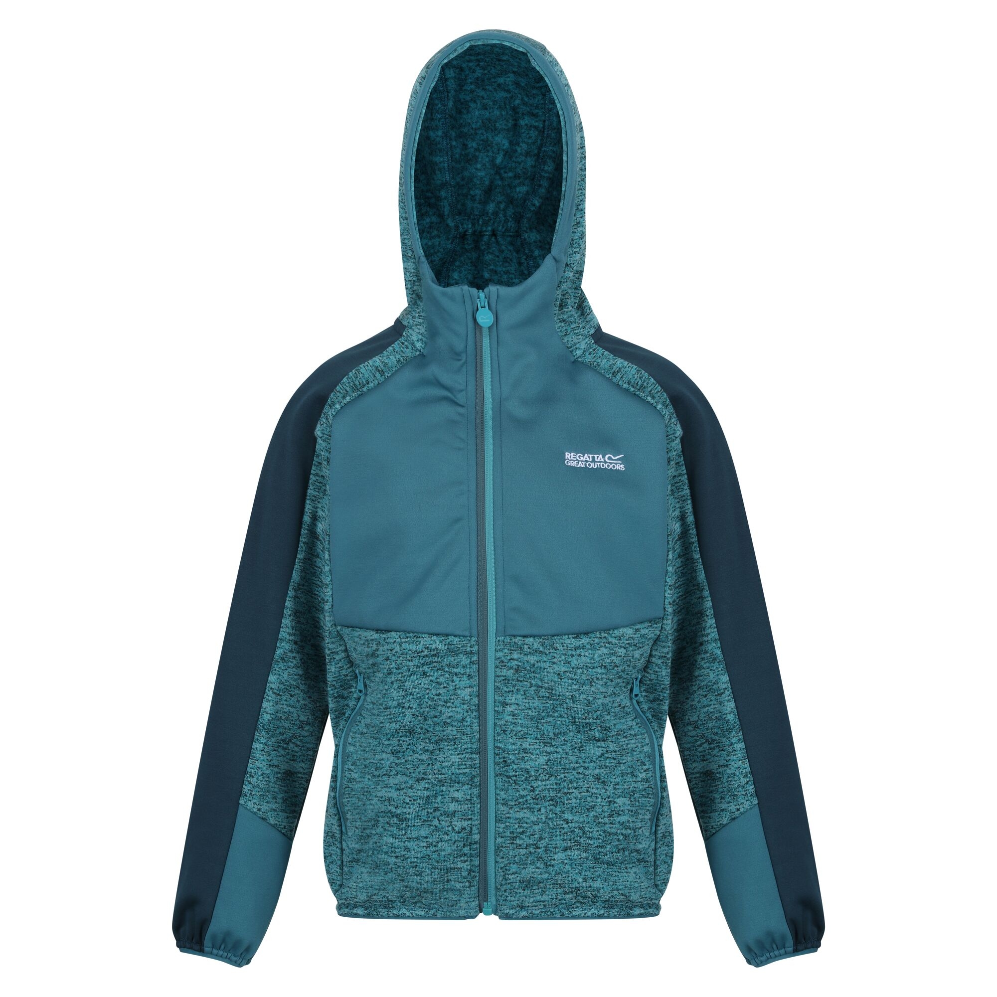 Kids' Dissolver VI Marl Knit Fleece | Pagoda Blue Dragonfly