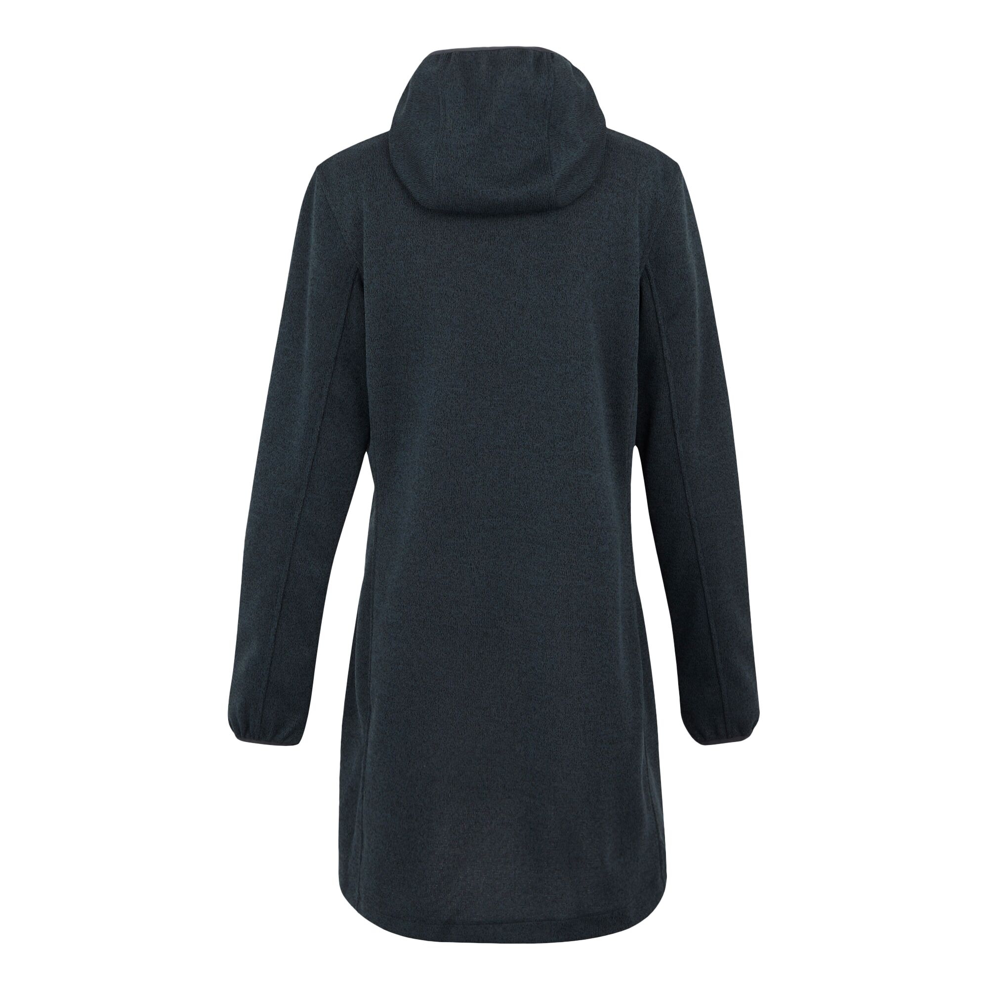 Women's Bloomfield Longline Fleece | Seal Grey Lilac Hint