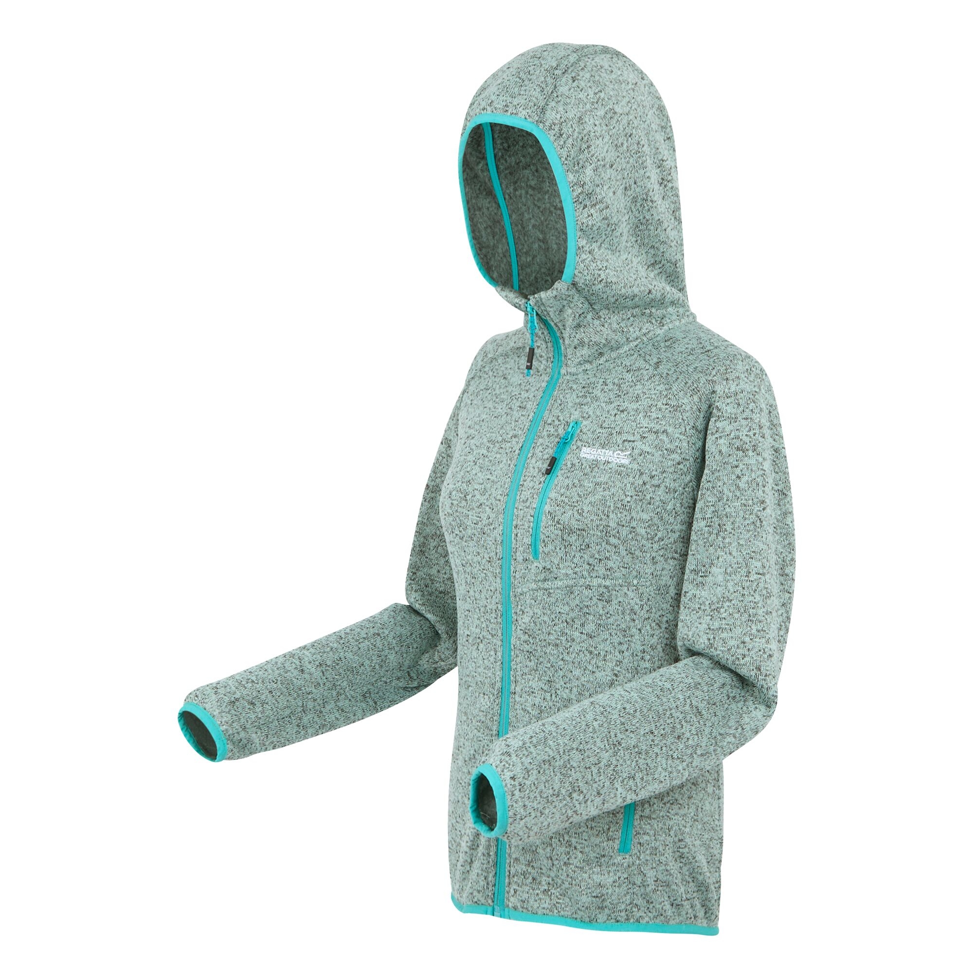 Women's Newhill II Hooded Fleece | Icy Morn Turquoise