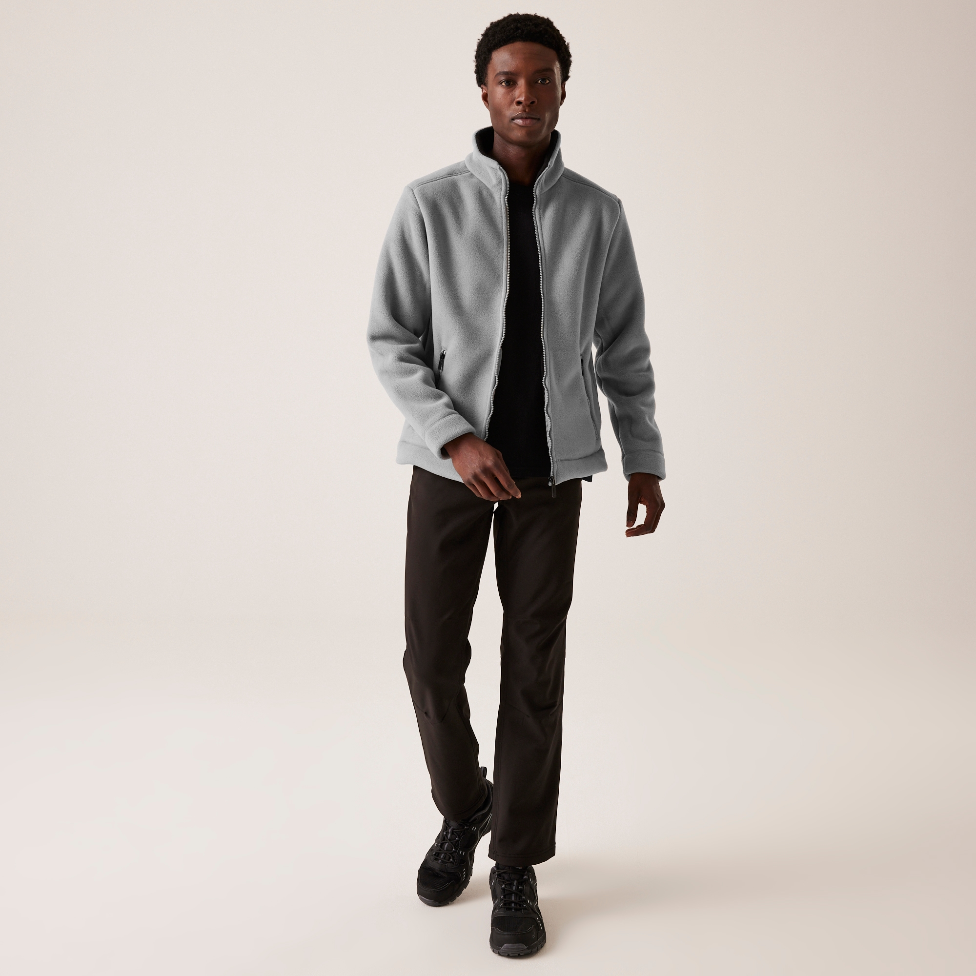 Men's Garrian II Full Zip Fleece | Storm Grey