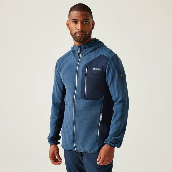 Men's Lakewright Full Zip Fleece | Ash Black