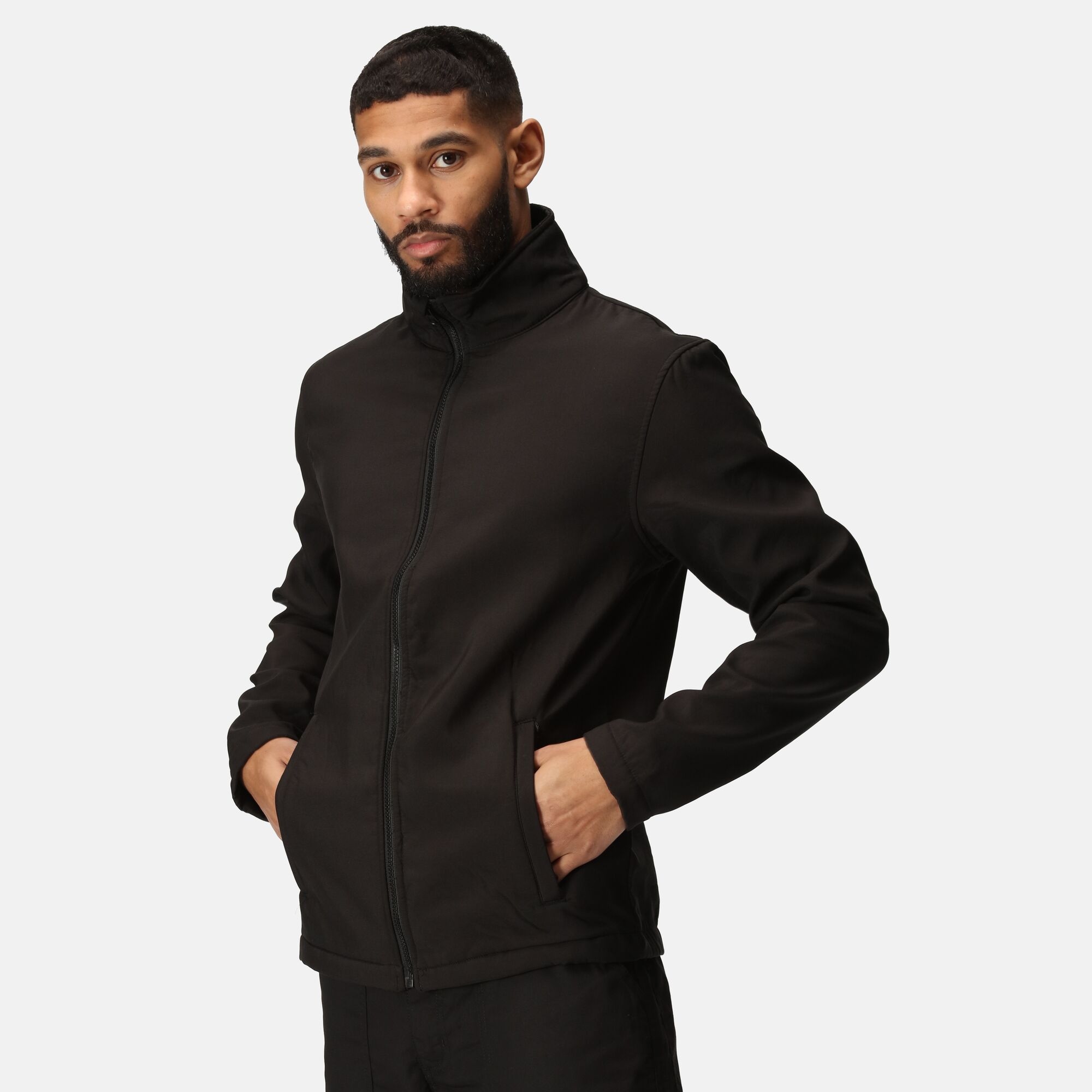 Men's Ablaze Printable Softshell Jacket | Black