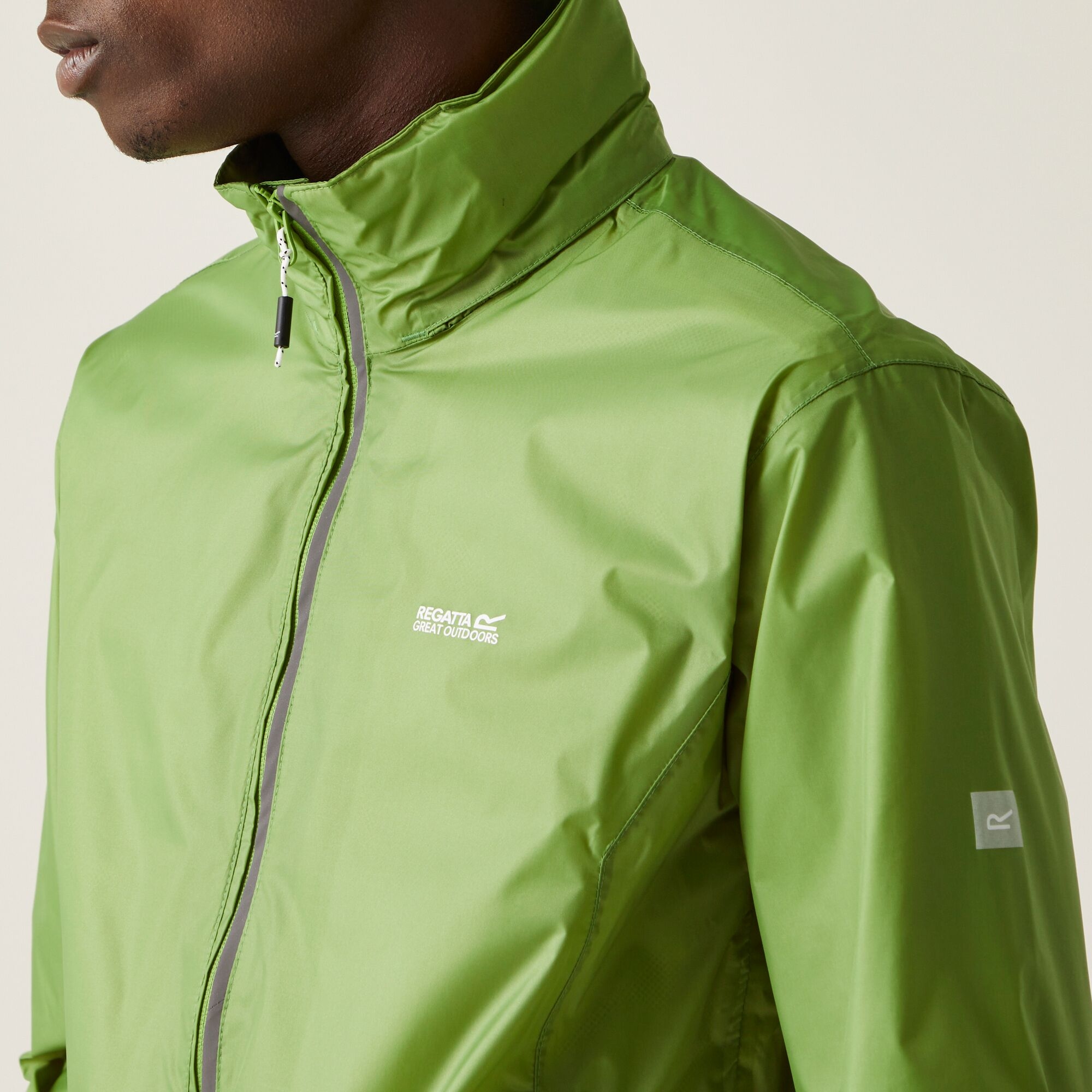Men's Lyle IV Waterproof Packaway Jacket | Piquant Green Citron Lime