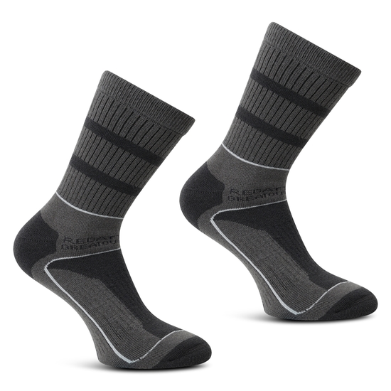 2 Pack Samaris 3 Season Sock | Granite Light Steel