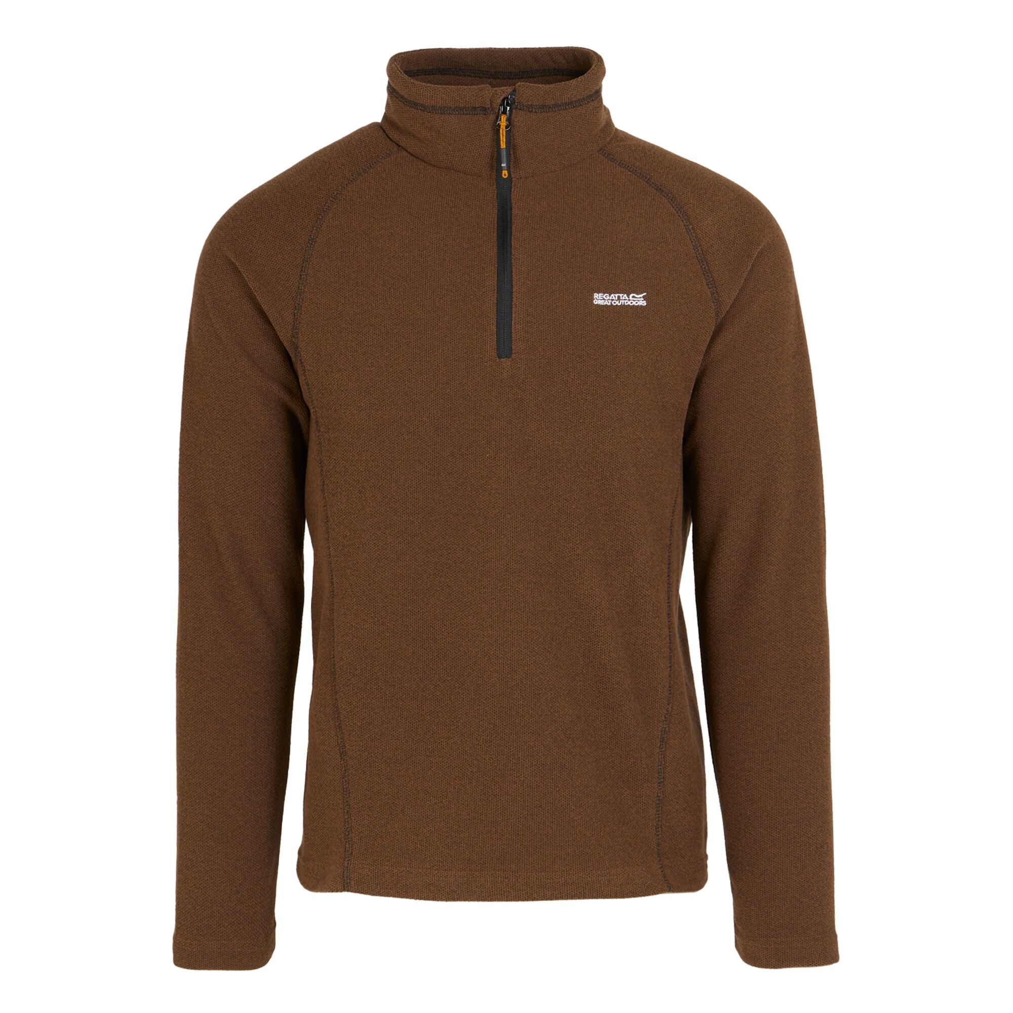 Men's Kenger Half Zip Midweight Fleece | Dark Brown
