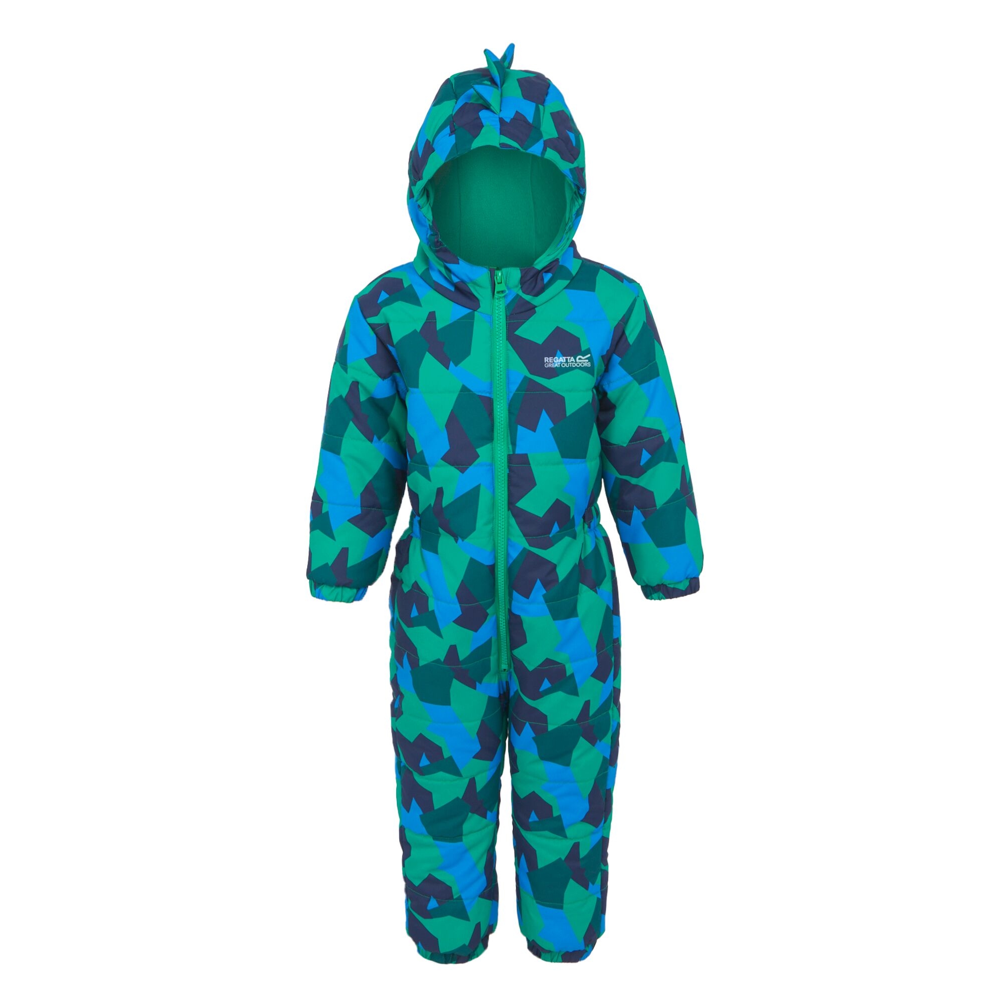 Kids' Penrose Puddle Suit | Hydro Blue Geo Camo