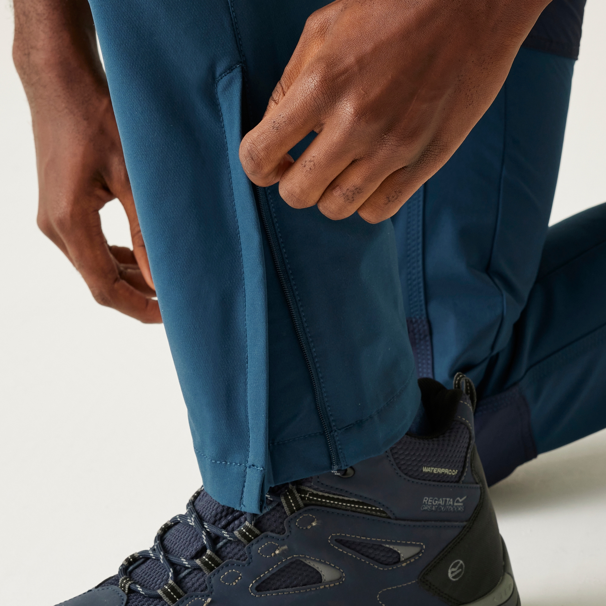 Men's Questra V Walking Trousers | Moonlight Denim Navy