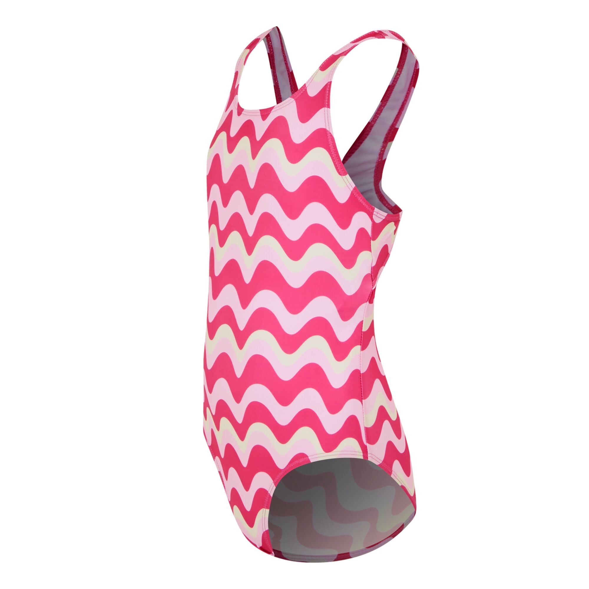 Kids' Katrisse Swimming Costume | Pop Wavy Stripe