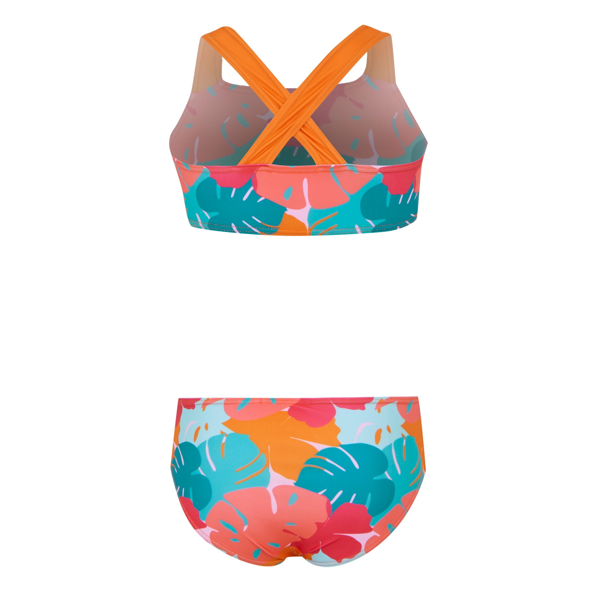 Kids' Dakaria III Bikini Set | Tropical Leaf
