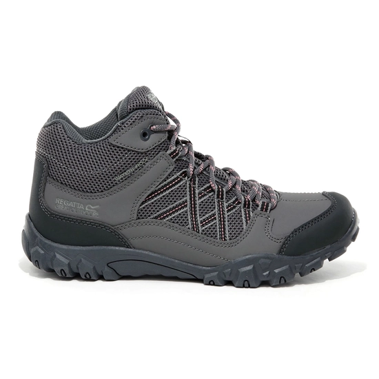 Kids' Edgepoint Waterproof Mid Walking Boots | Briar Electric Lime