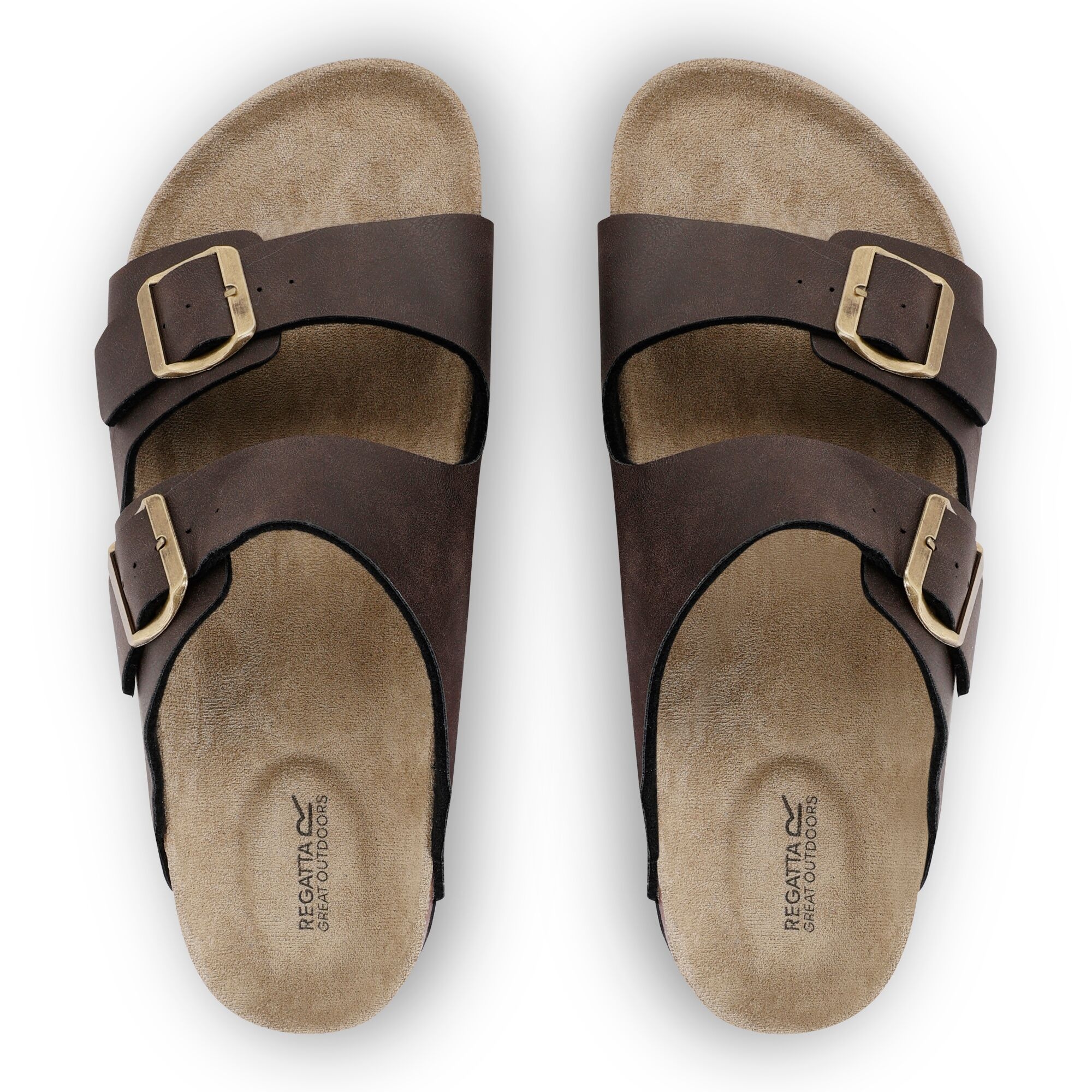 Men's Asby Double Strap Sandals | Peat