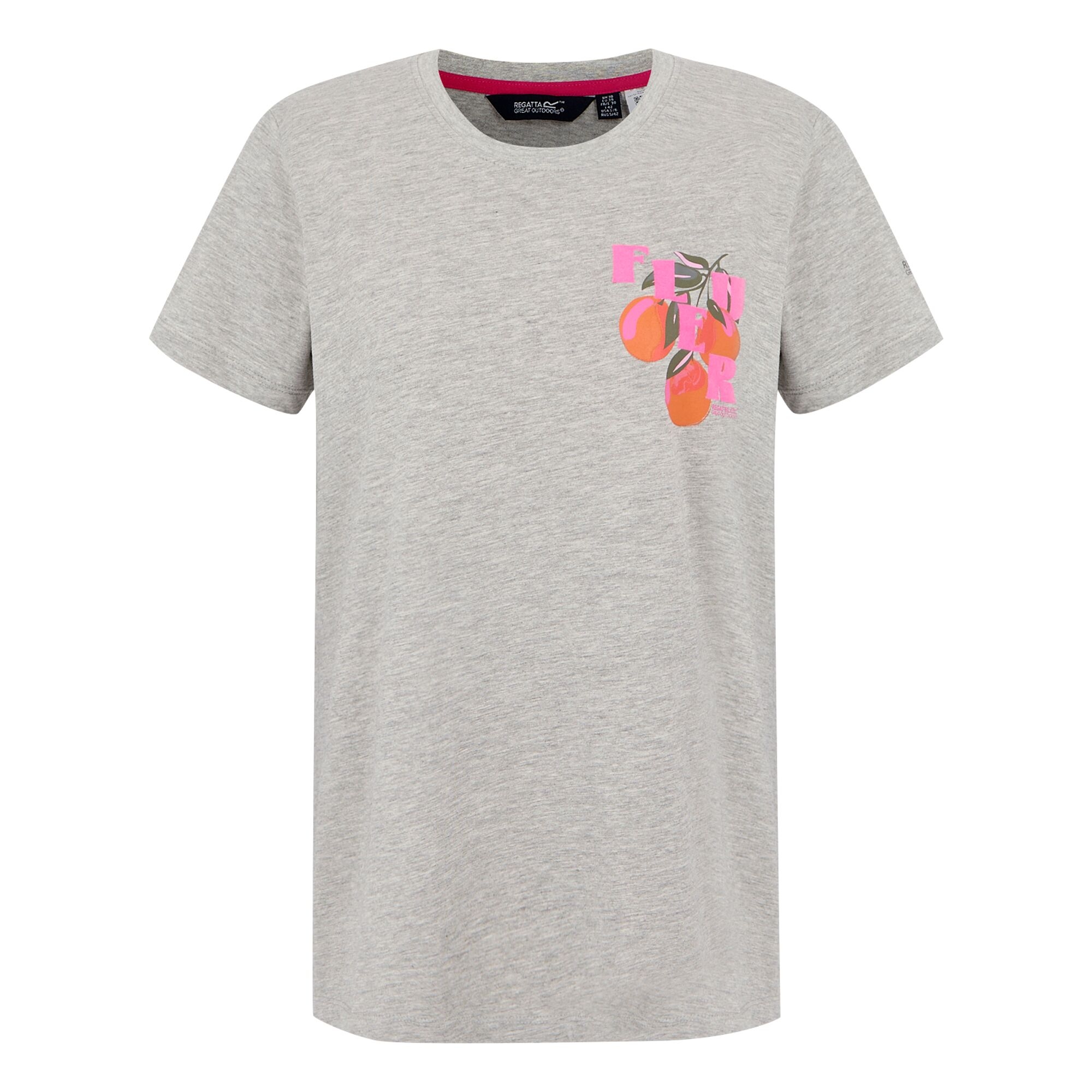Women's Filandra VX T-Shirt | Grey Marl Fleur