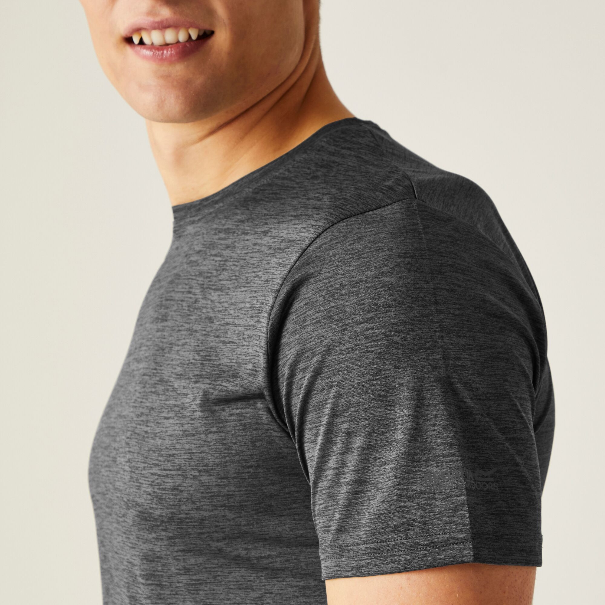 Men's Fingal Edition Marl T-Shirt | Black