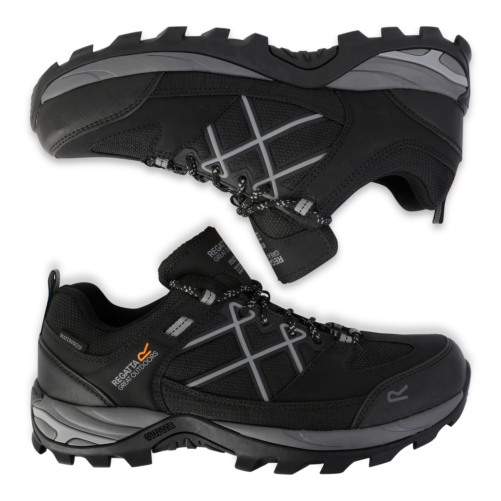 Men's Samaris III Low Walking Shoes | Black Granit
