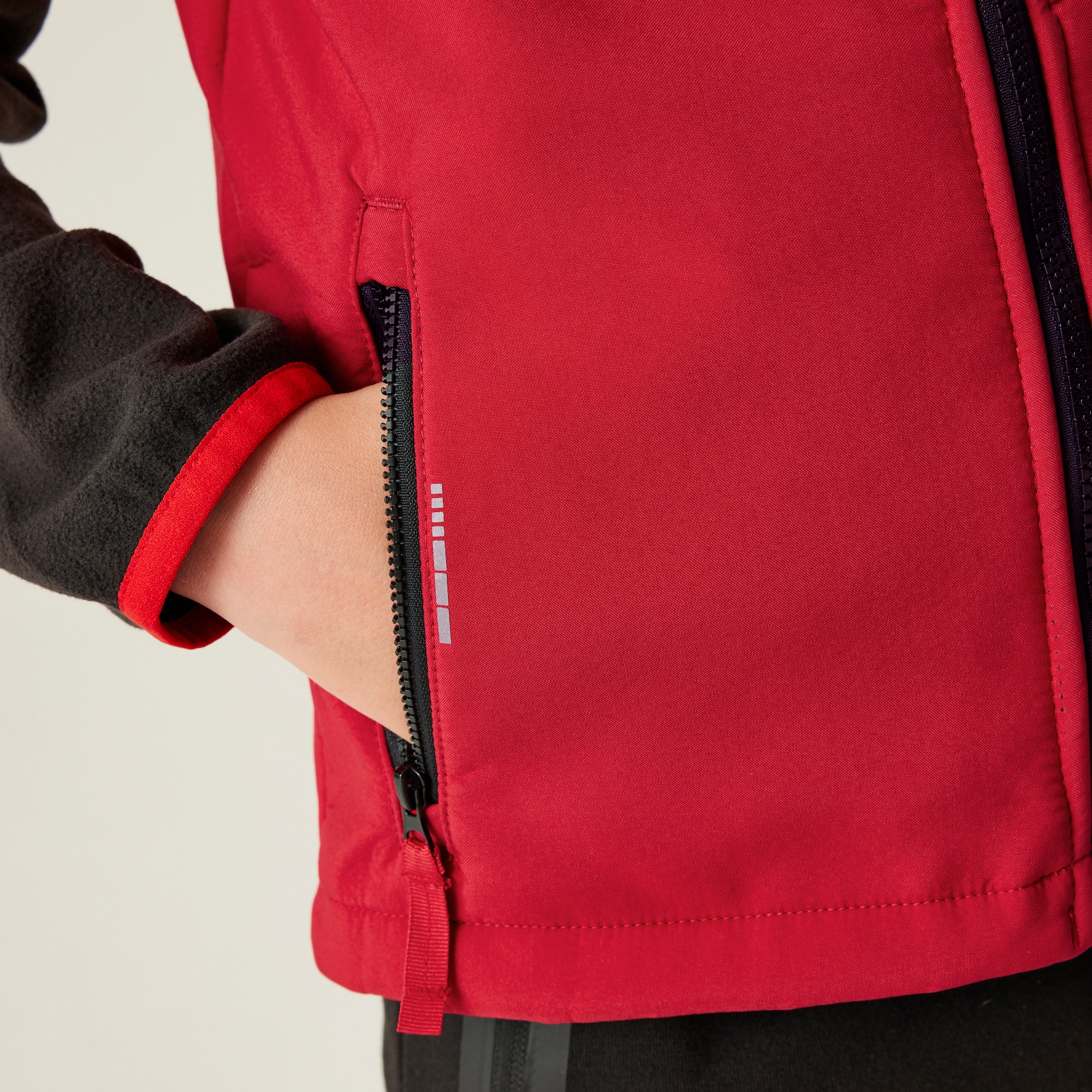Kids' Ablaze Softshell Bodywarmer | Classic Red/Black