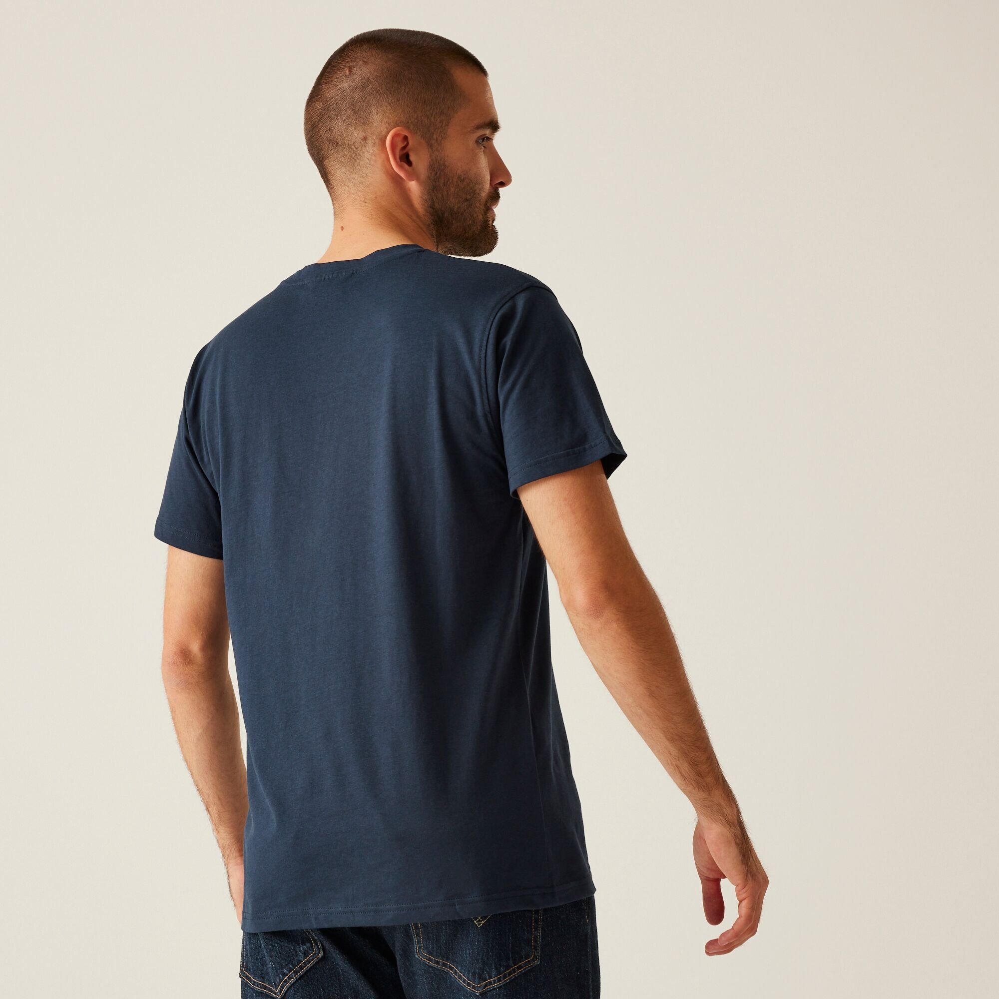Men's Soft Touch Cotton T-Shirt | Navy