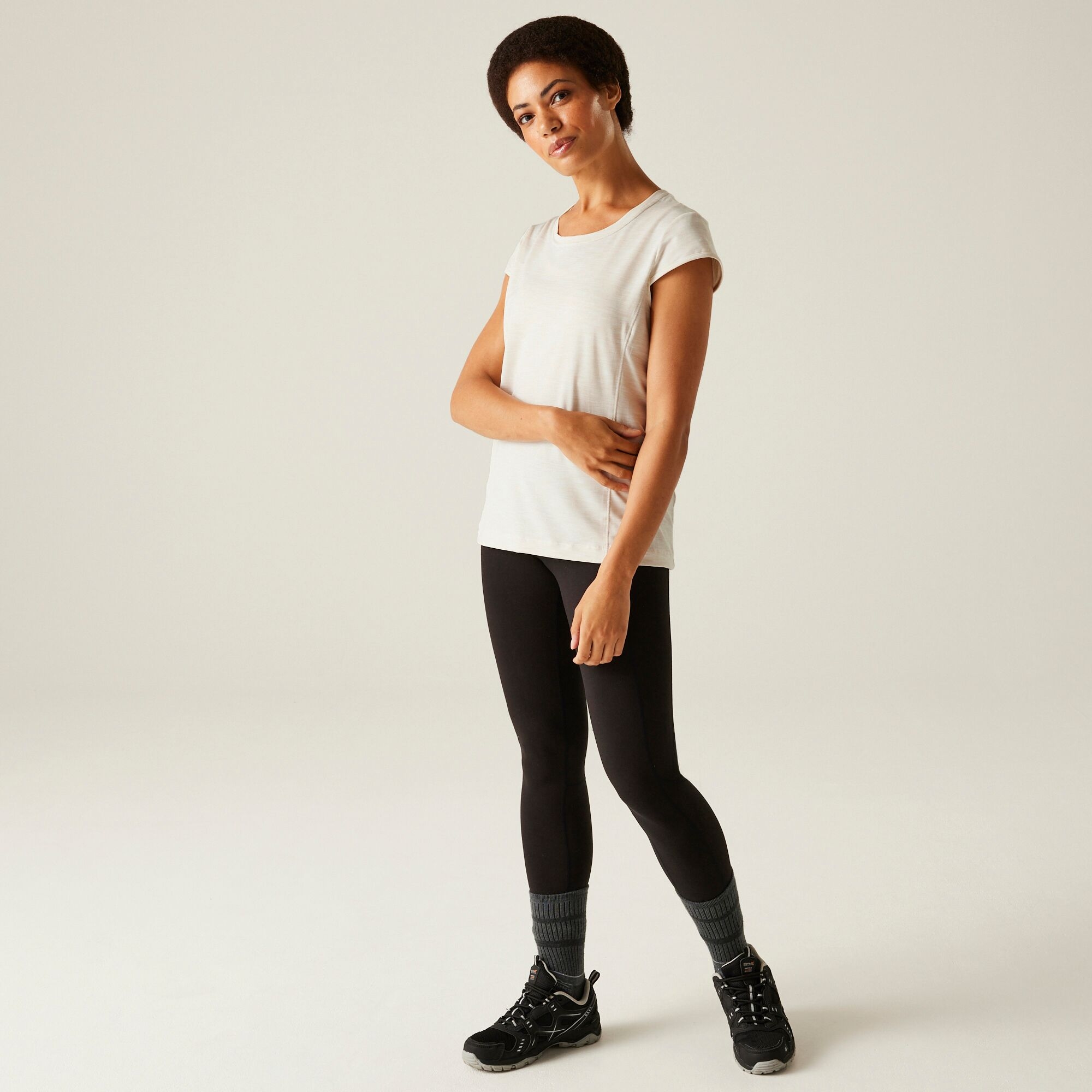 Women's Hyperdimension II T-Shirt | Light Vanilla