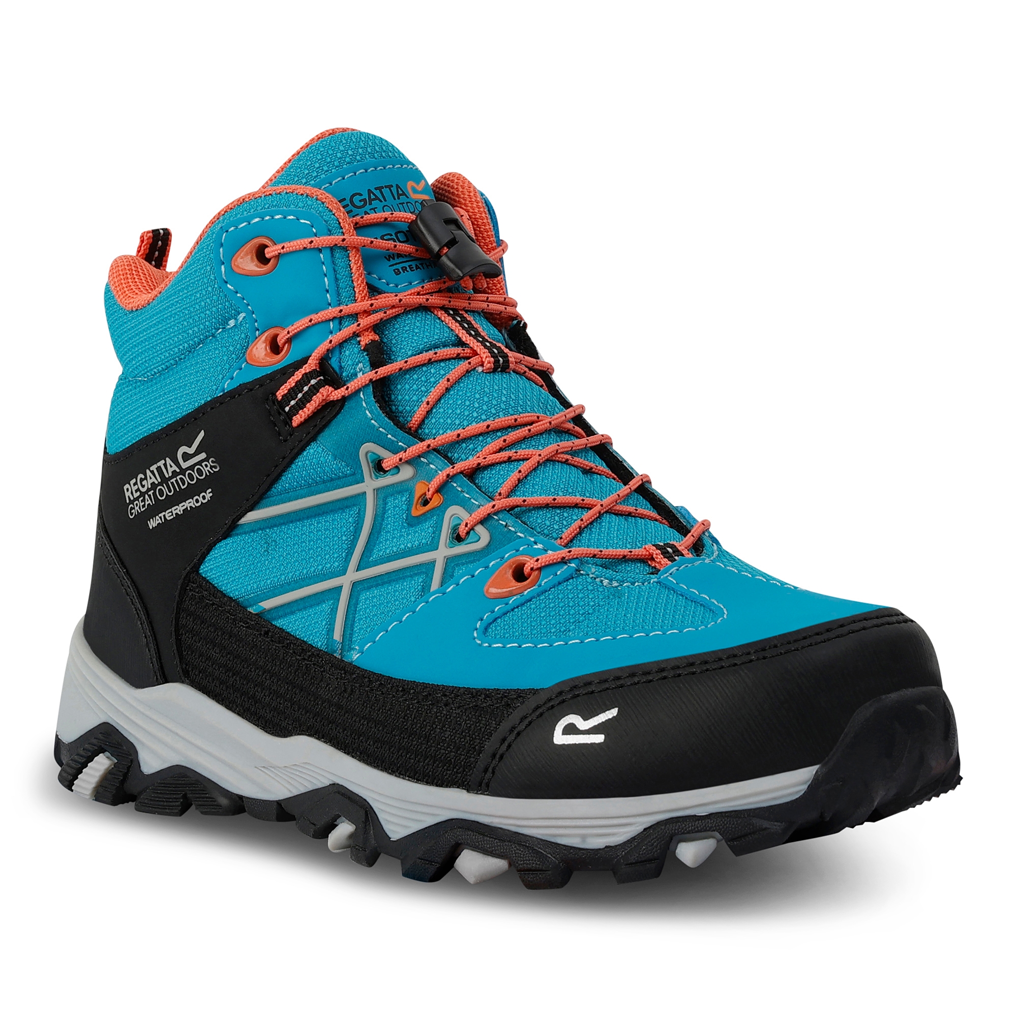 Kids' Samaris III Walking Boots | Tahitian Teal Satsuma