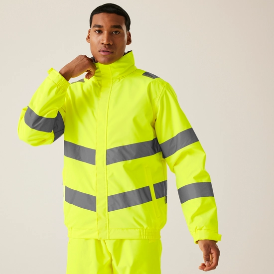 Men's Hi-Vis Pro Contract Dover Jacket | Orange