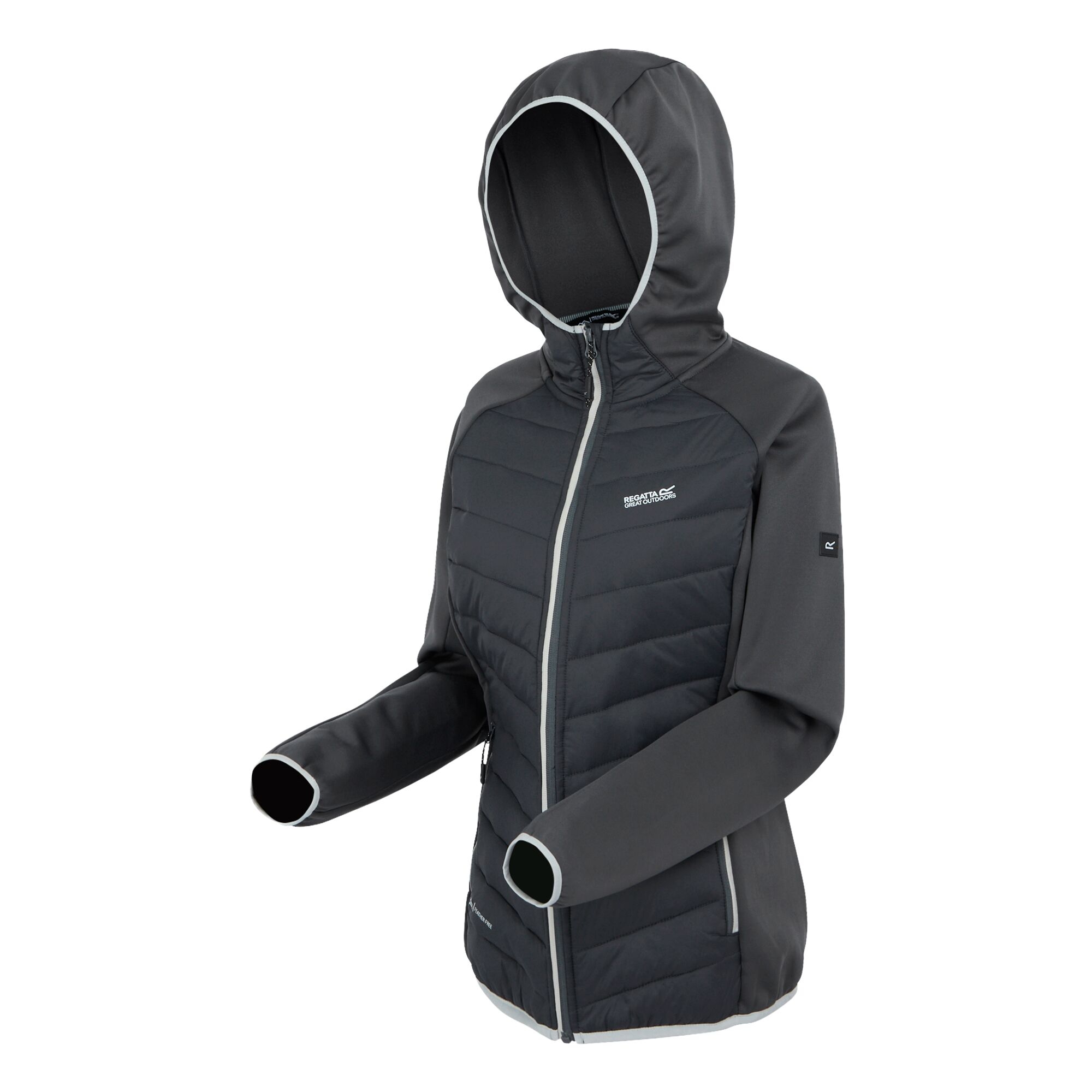 Women's Andreson VIII Hybrid Jacket | Seal Grey Oyster Mushroom