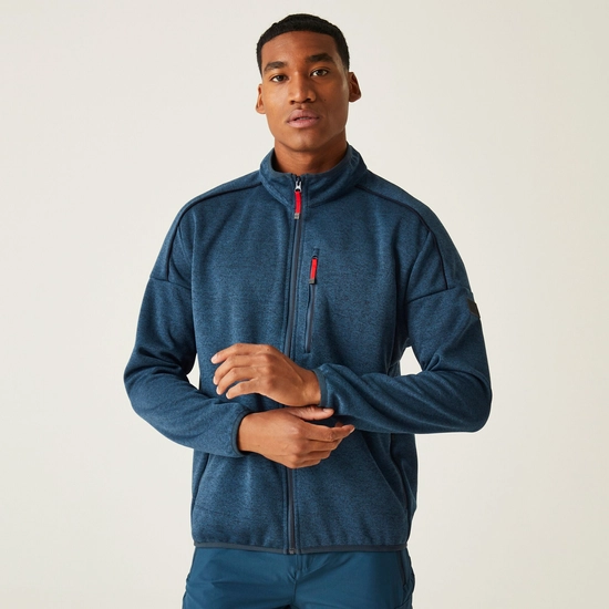Men's Kames Full Zip Fleece | Nephrite Green Grenoble Green