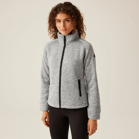 Women's Emilide Full Zip Fleece | Blanc De Blanc
