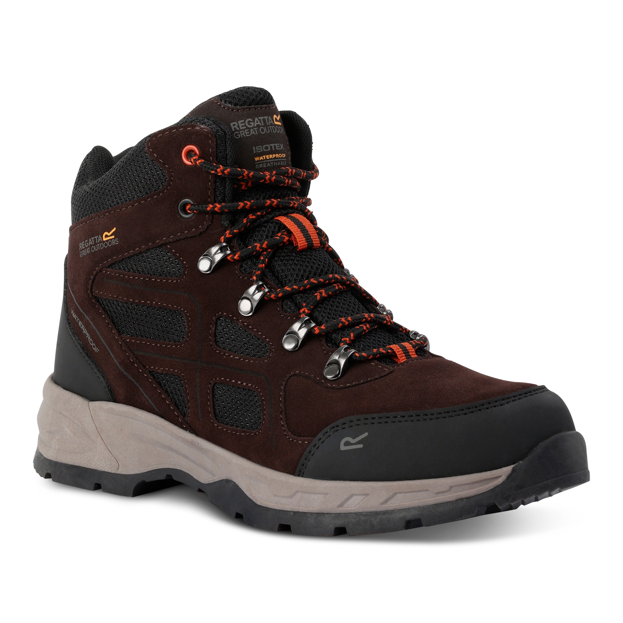 Men's Vendeavour Suede Walking Boots | Peat Blaze Orange