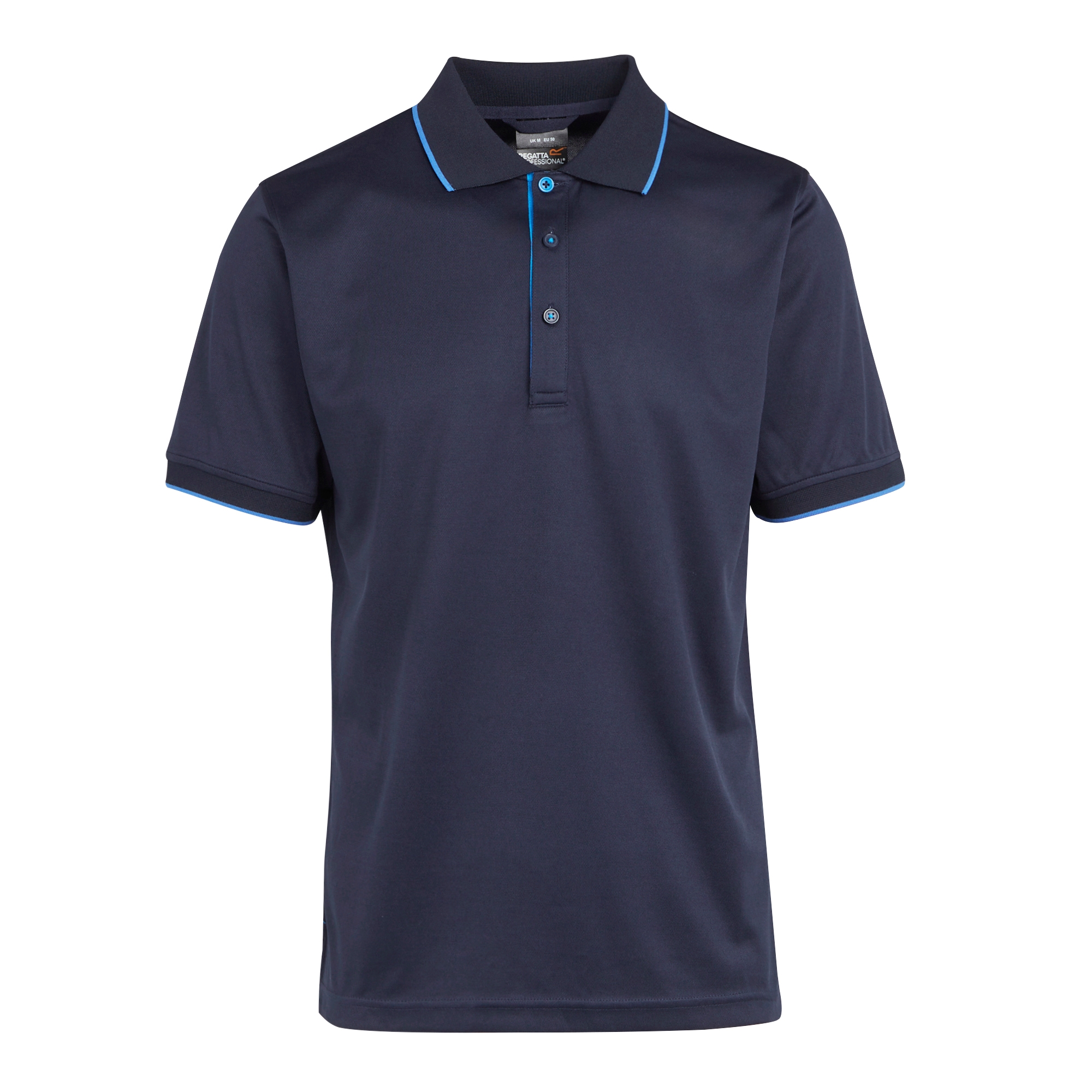 Men's Navigate Short Sleeve Polo Shirt | Navy French Blue