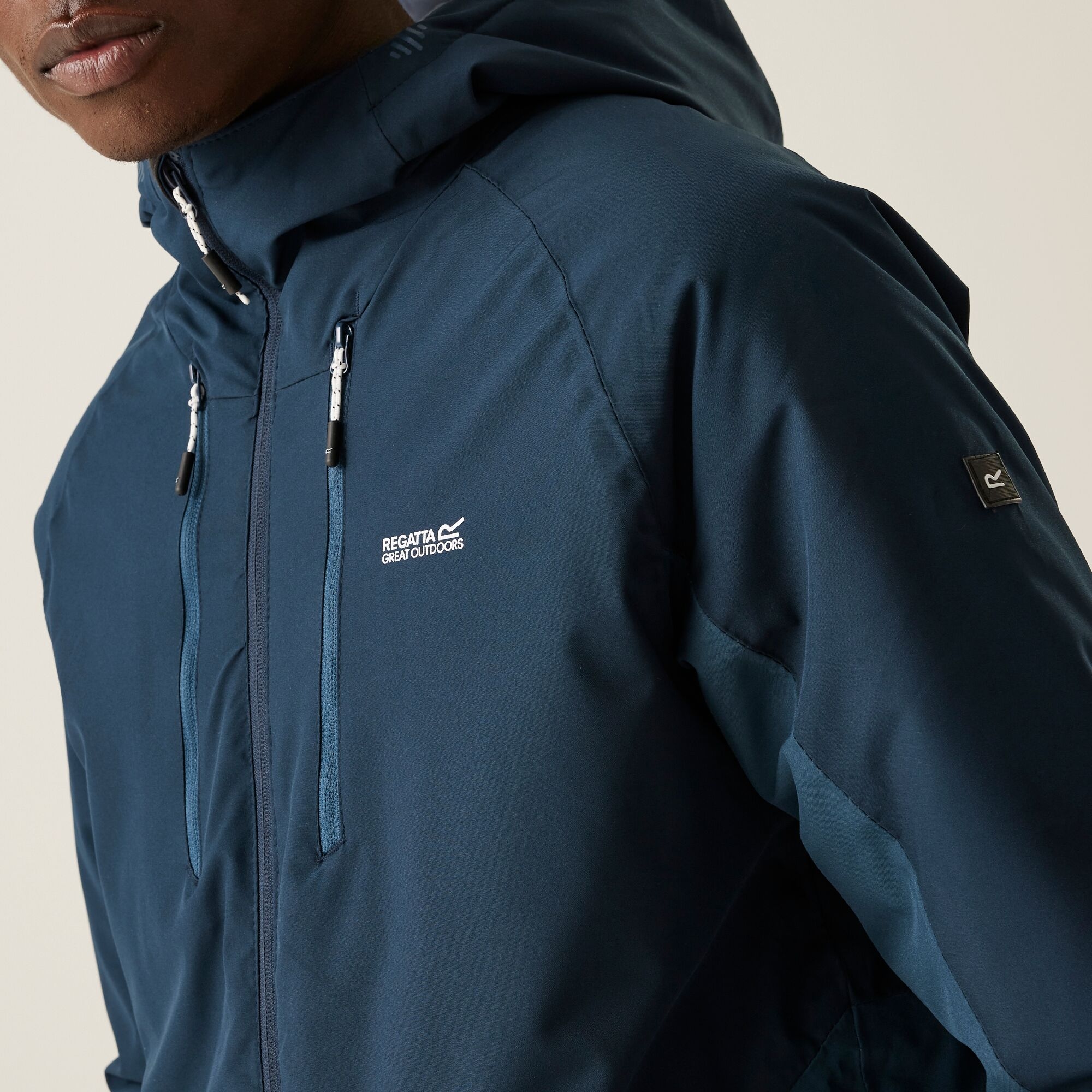 Men's Highton Stretch Padded Jacket III | Navy Moonlight Denim
