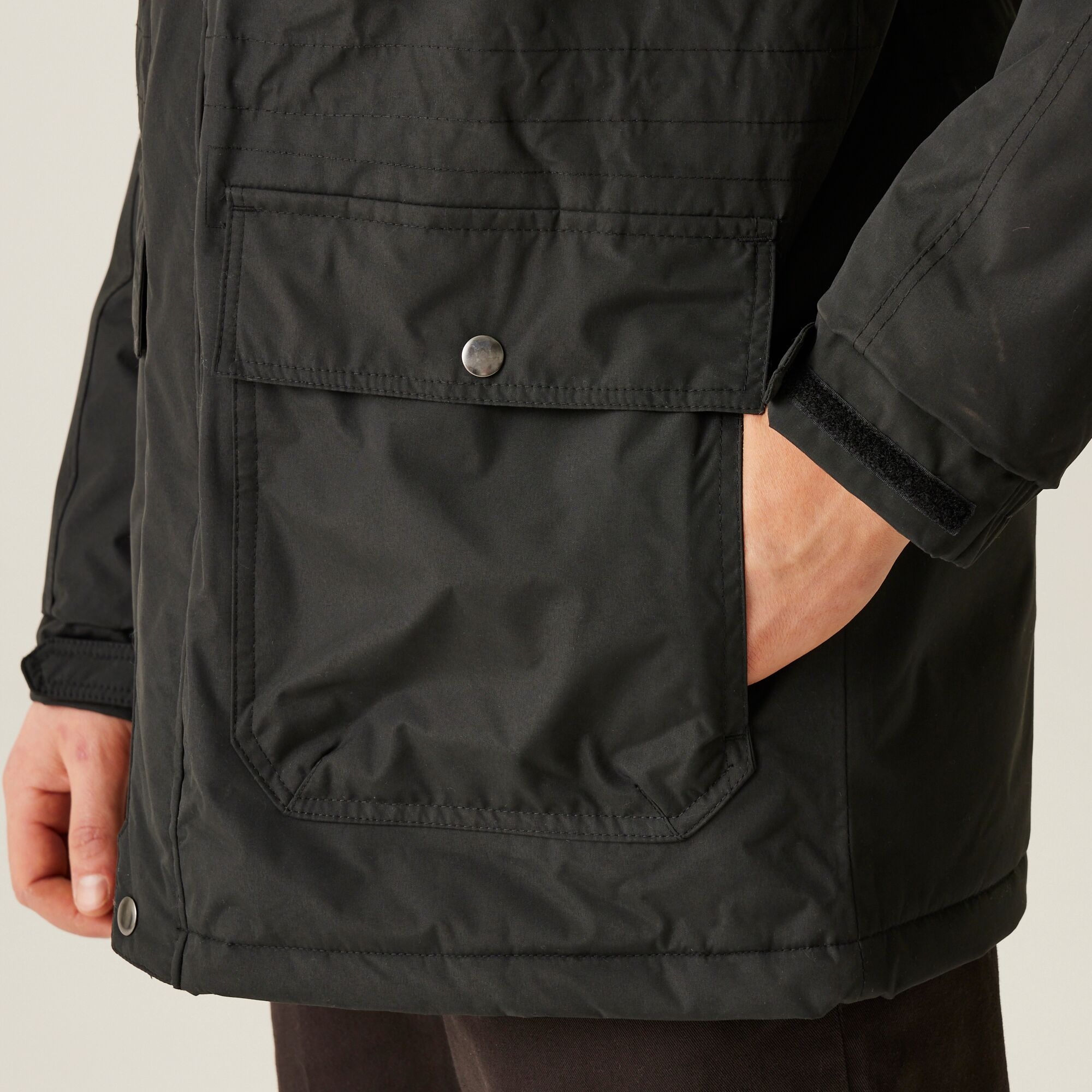 Men's Darby III Waterproof Insulated Parka Jacket | Black