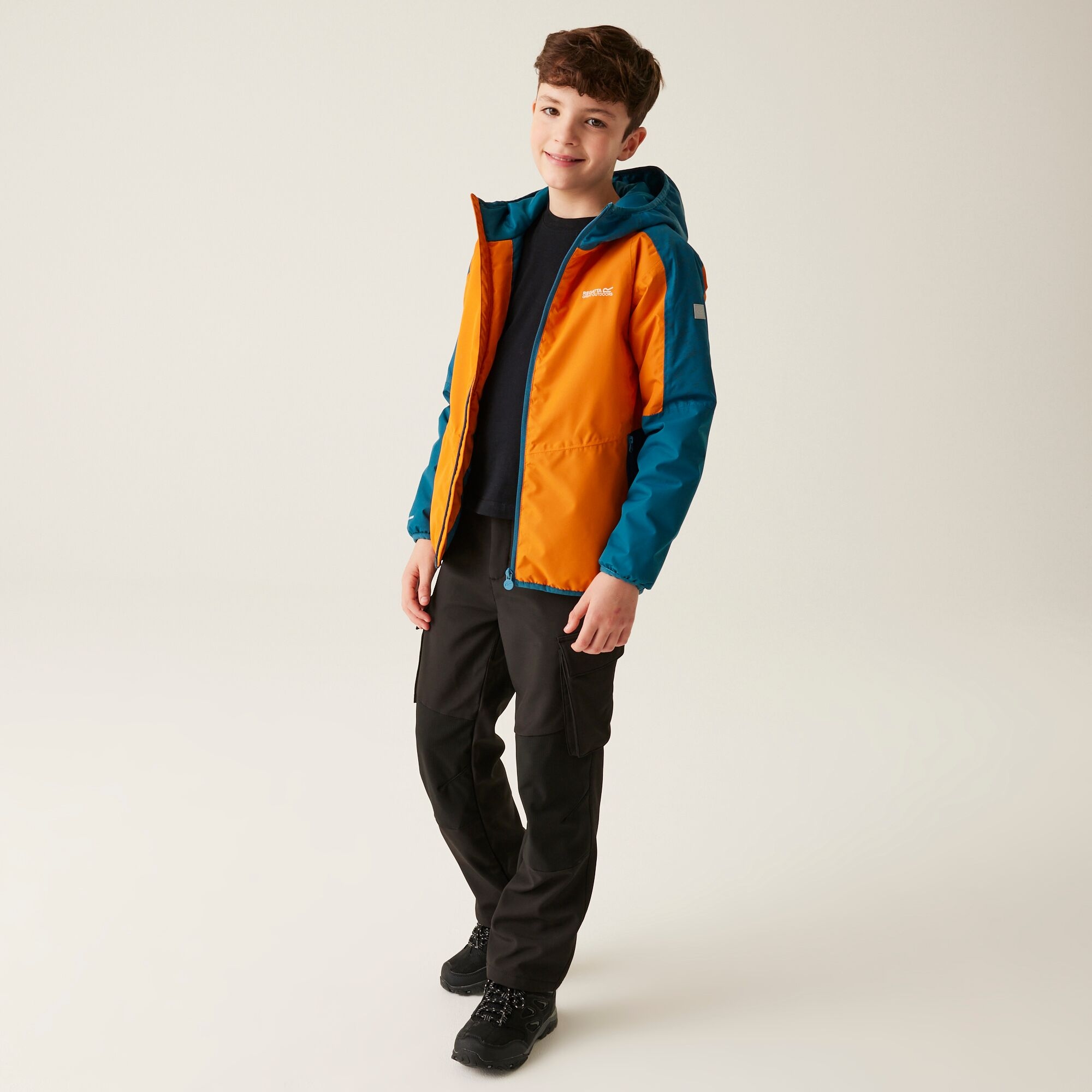 Kids' Volcanics VIII Reflective Jacket | Fox Moroccan Blue