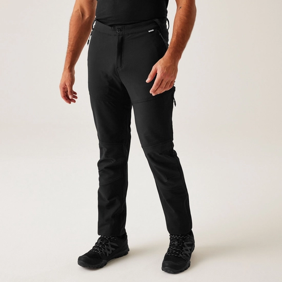 Men's Questra V Walking Trousers | Crocodile Black