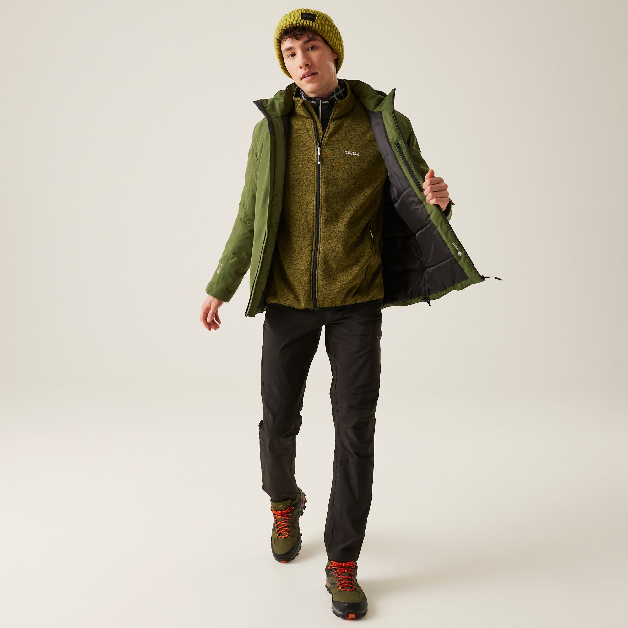 Men's Frelton Waterproof Insulated Jacket | Nephrite Green Black