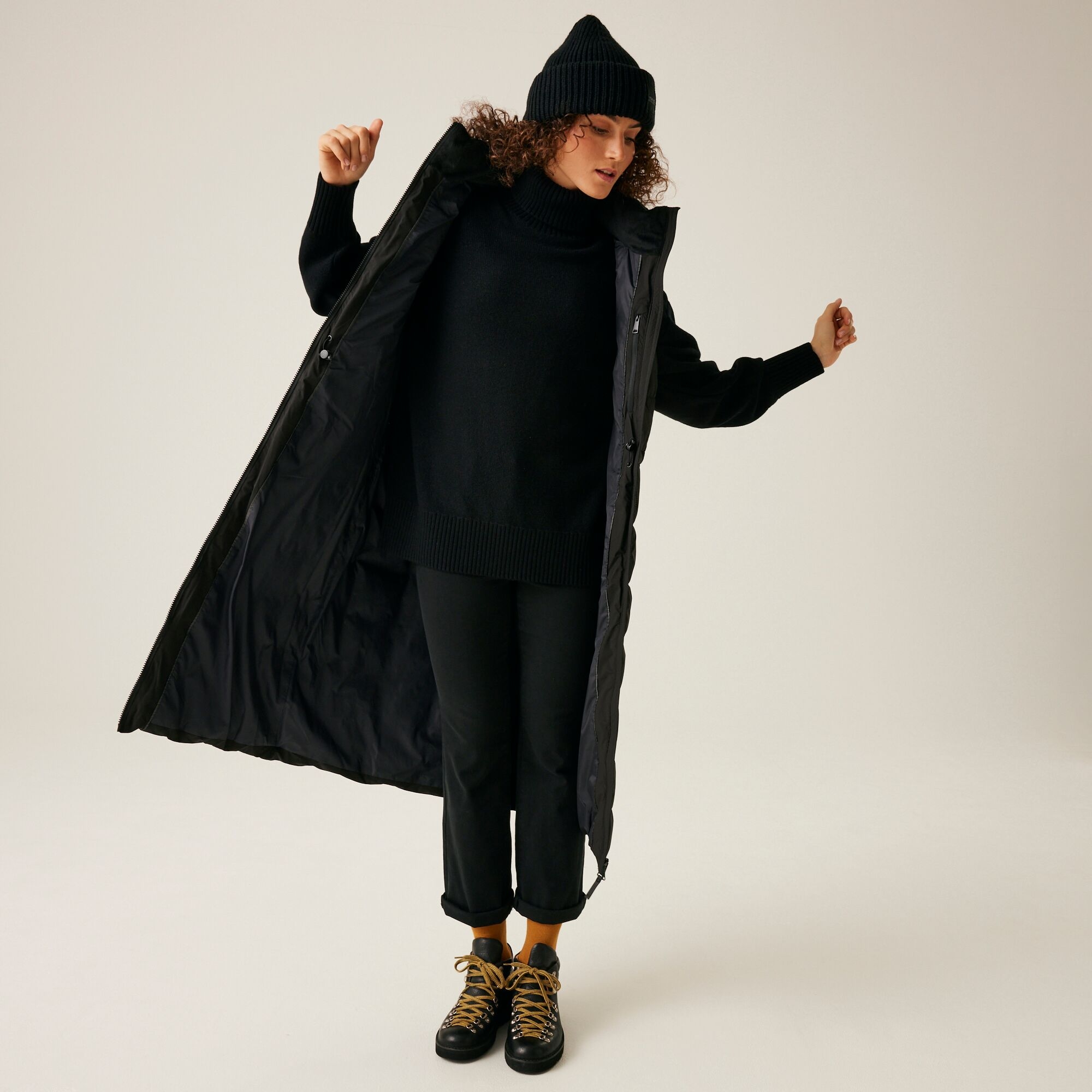 Women's Leandra Longline Gilet | Black