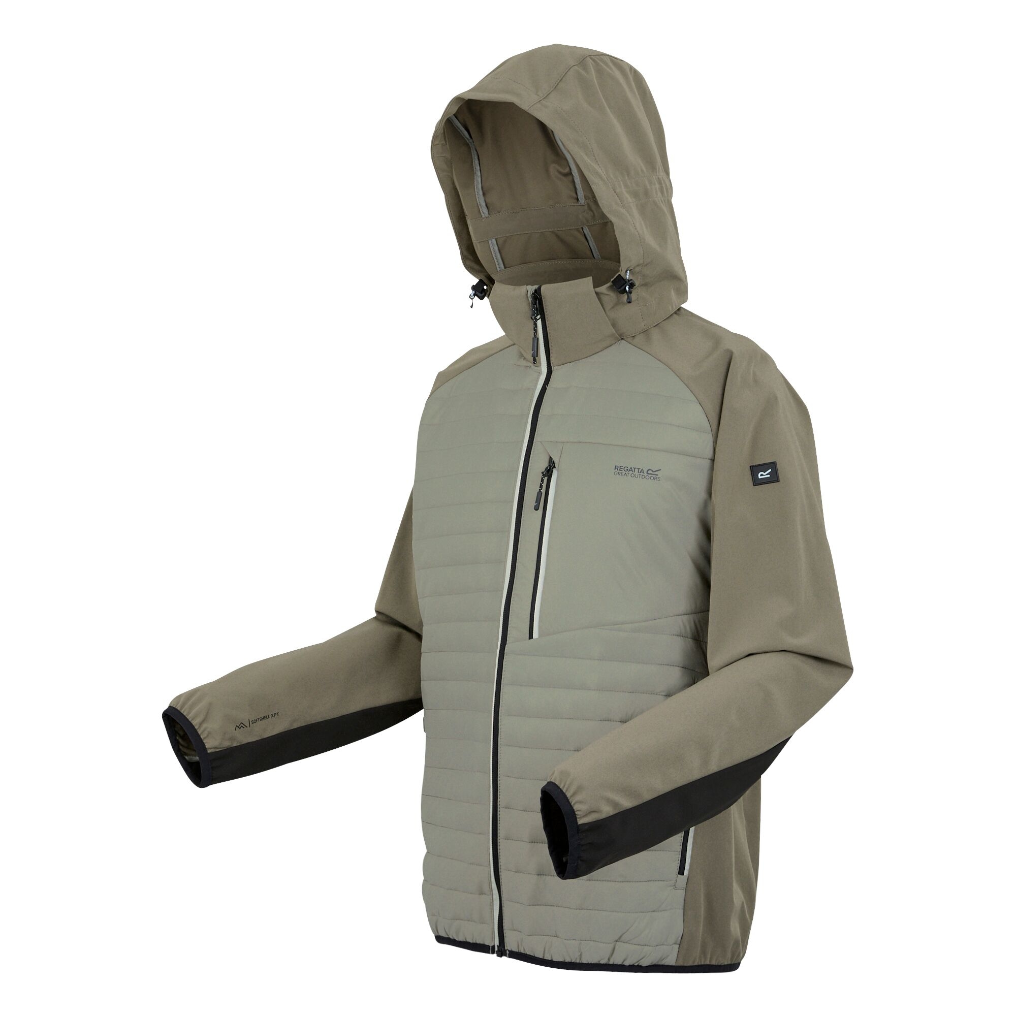 Men's Pro Hybrid II Jacket | Golden Sand Treetop Black