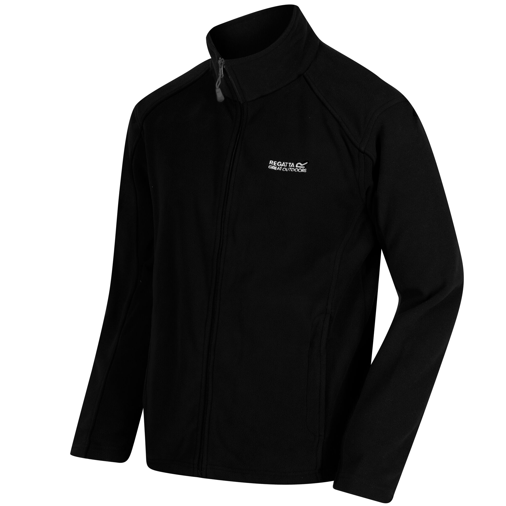 Men's Hedman II Heavyweight Full Zip Fleece | Black Black