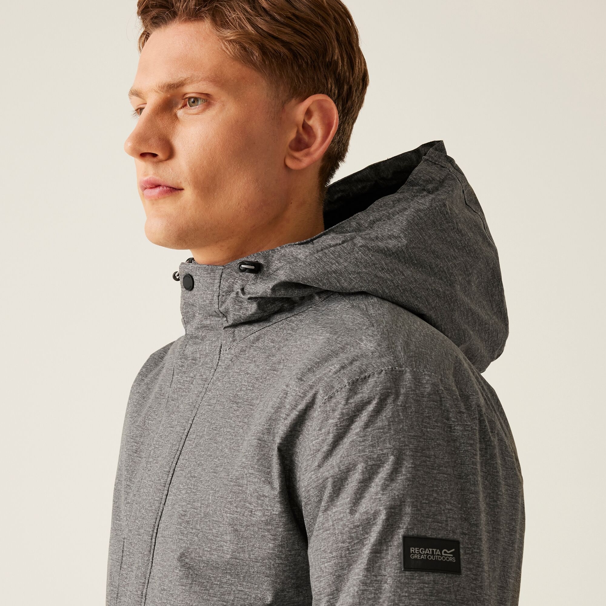 Men's Sterlings IV Waterproof Jacket | Mineral Grey Marl