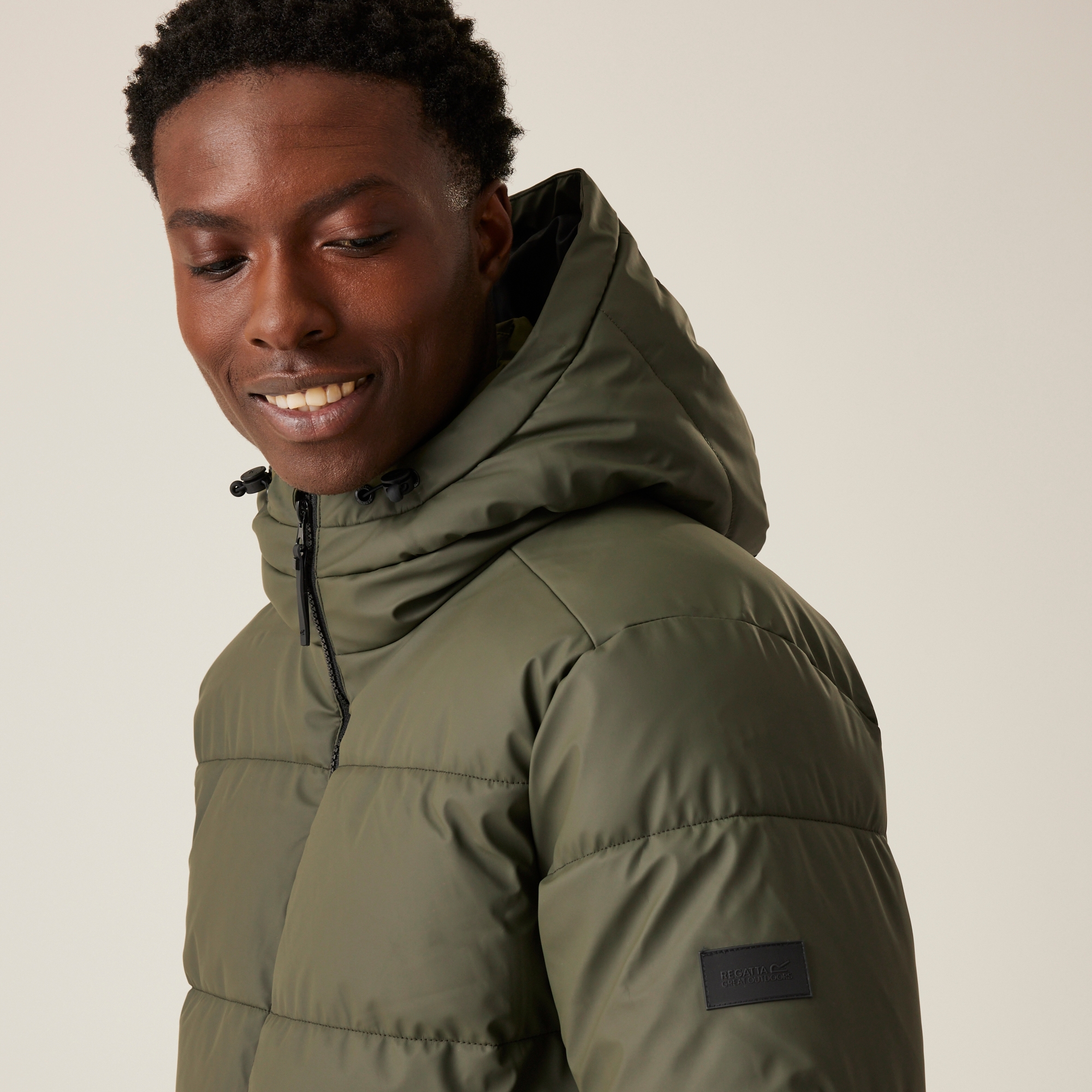 Men's Saltern Padded Jacket | Dark Khaki