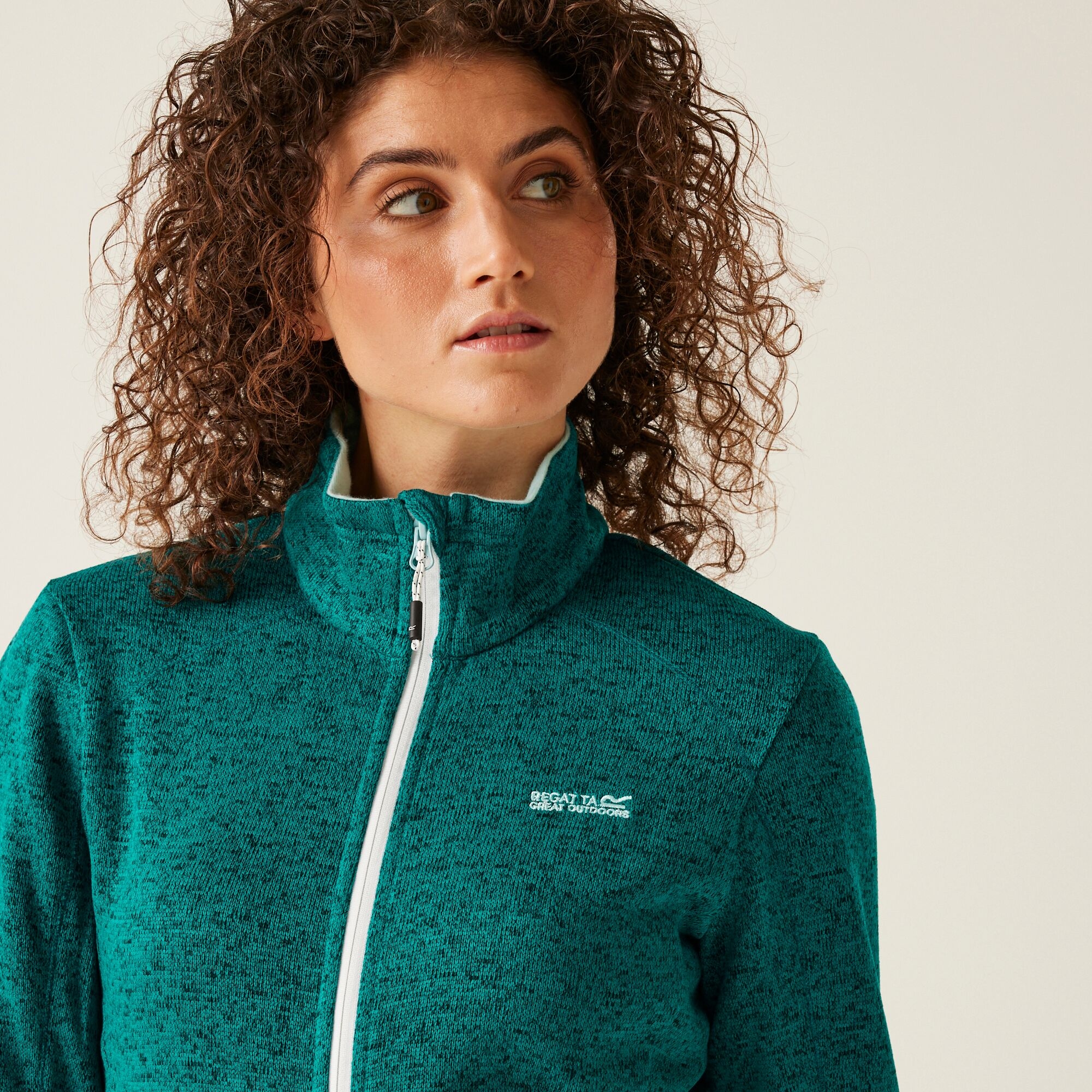 Women's Newhill Full Zip Fleece | Gulfstream Sea Haze