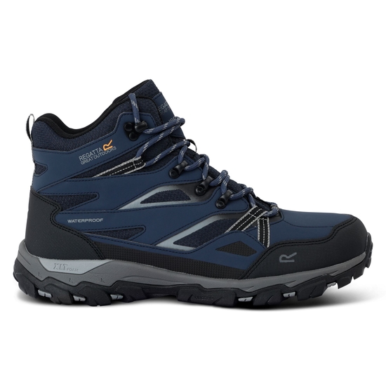 Men's Holcombe III Walking Boots | Navy Dark Steel