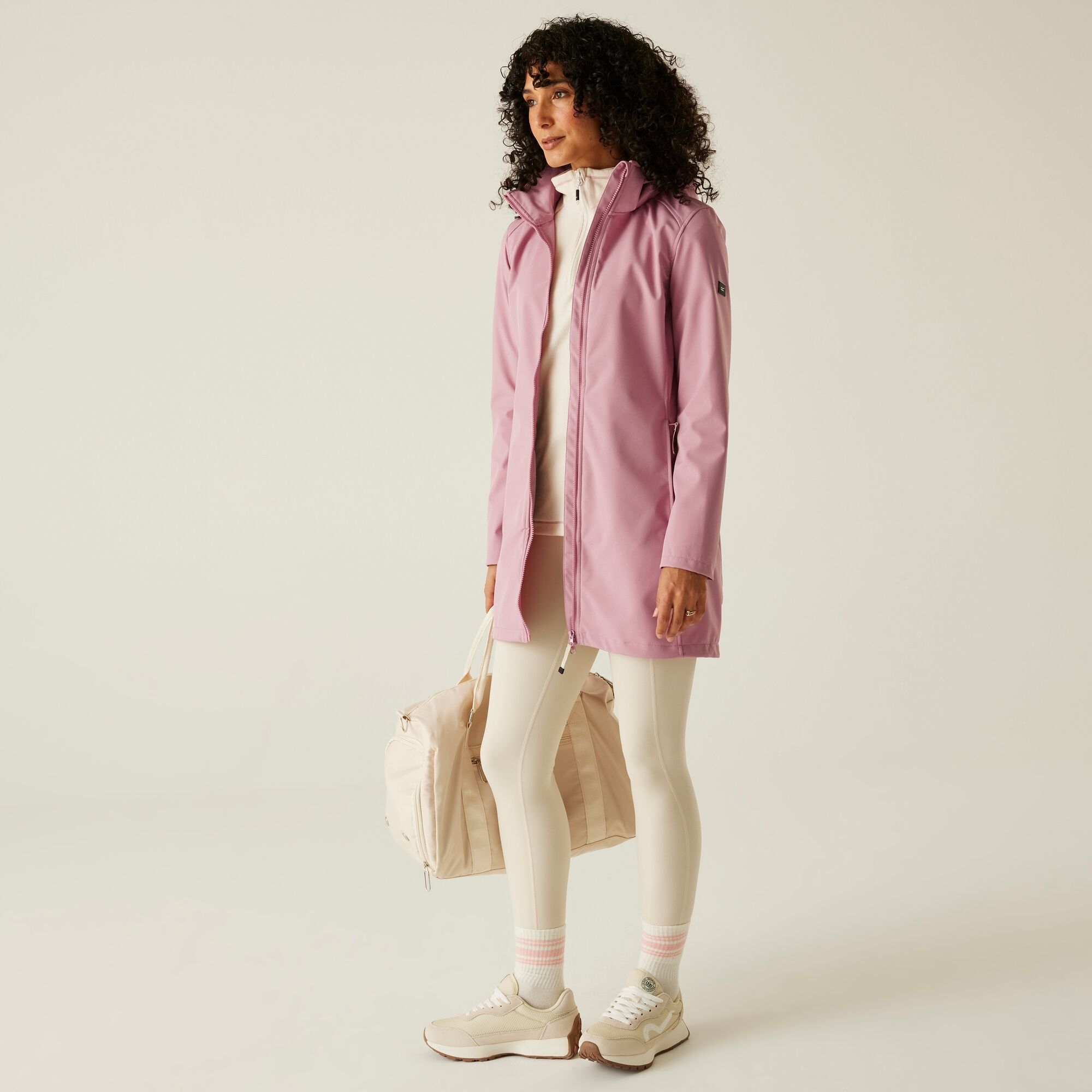 Women's Carisbrooke Softshell Jacket | Lilas Light Vanilla