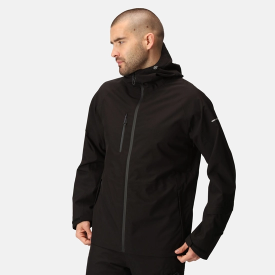 Men's X-Pro Beacon Waterproof Jacket | Seal Grey Black
