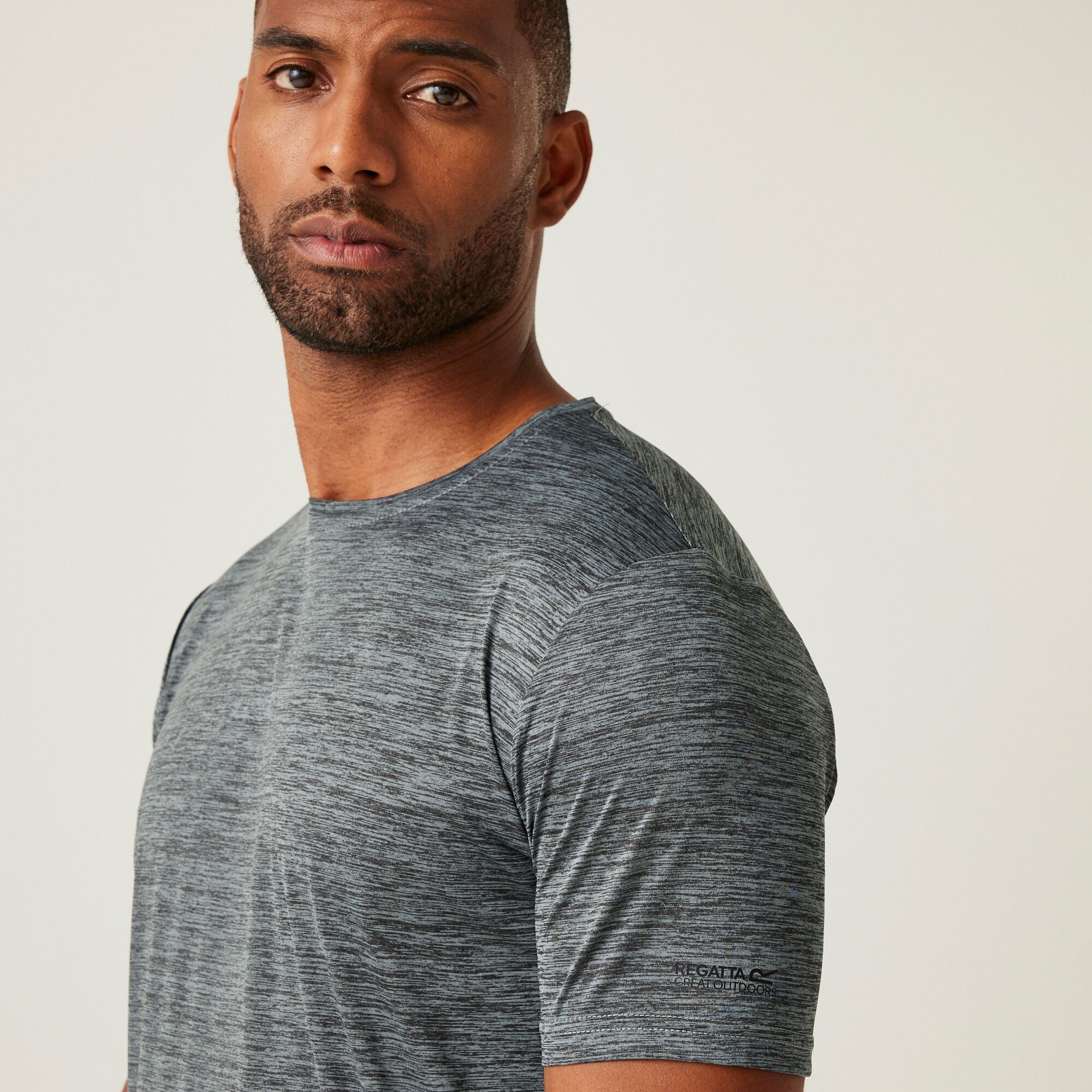 Men's Fingal Edition Marl T-Shirt | Stormy Weather