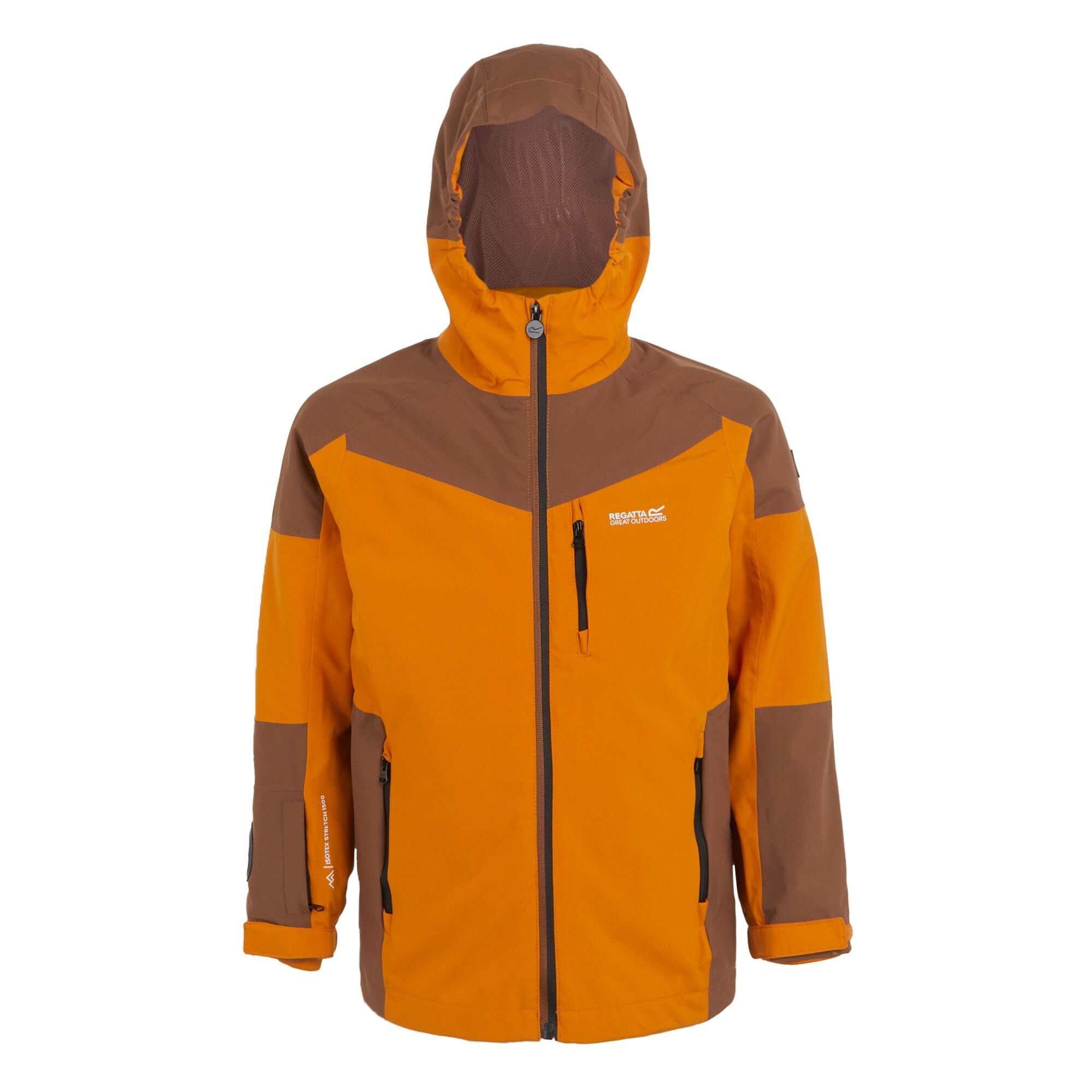 Boys Trekktain 3-in-1 Jacket | Fox Dark Brown Fox Inner
