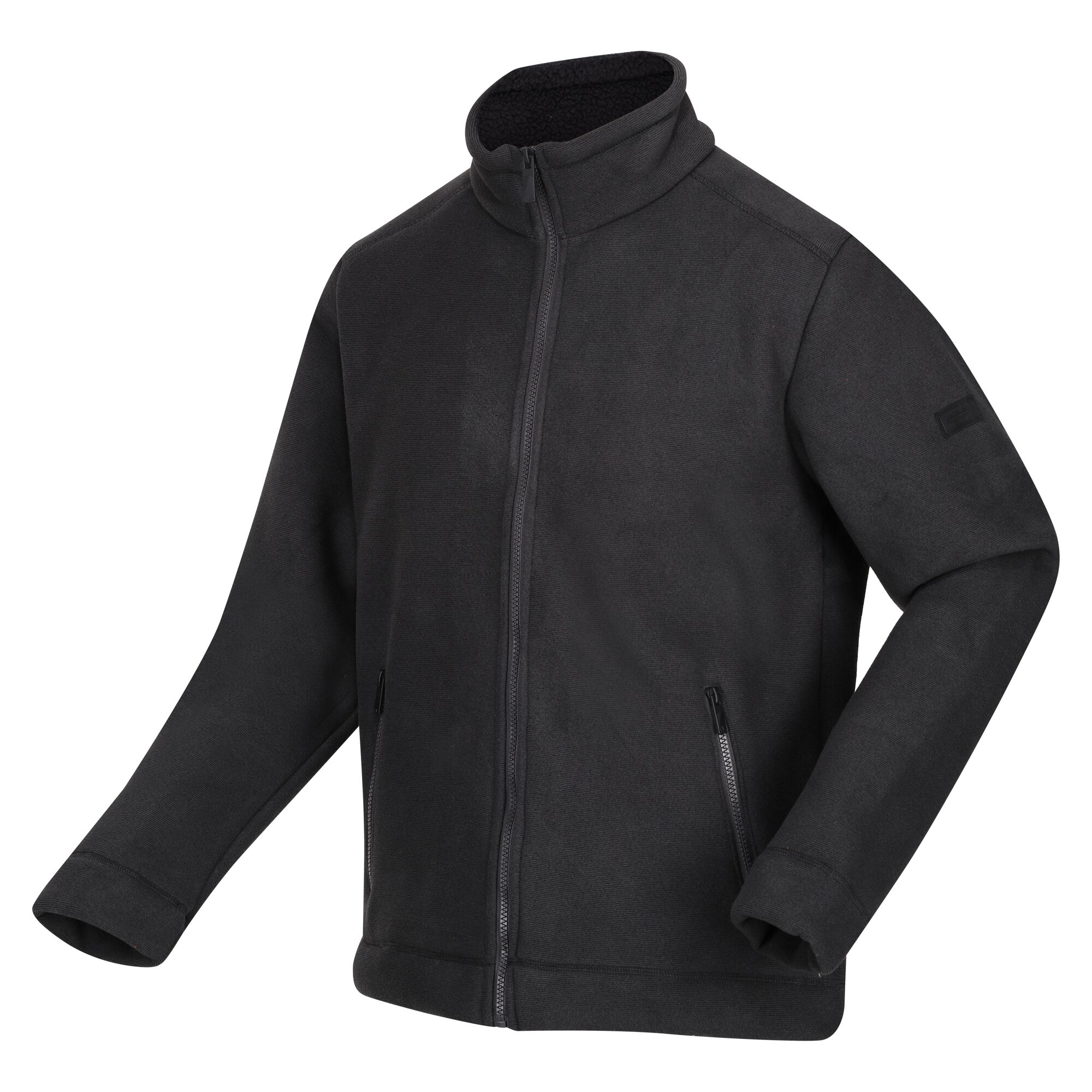 Men's Garrian II Full Zip Fleece | Ash Black Lining
