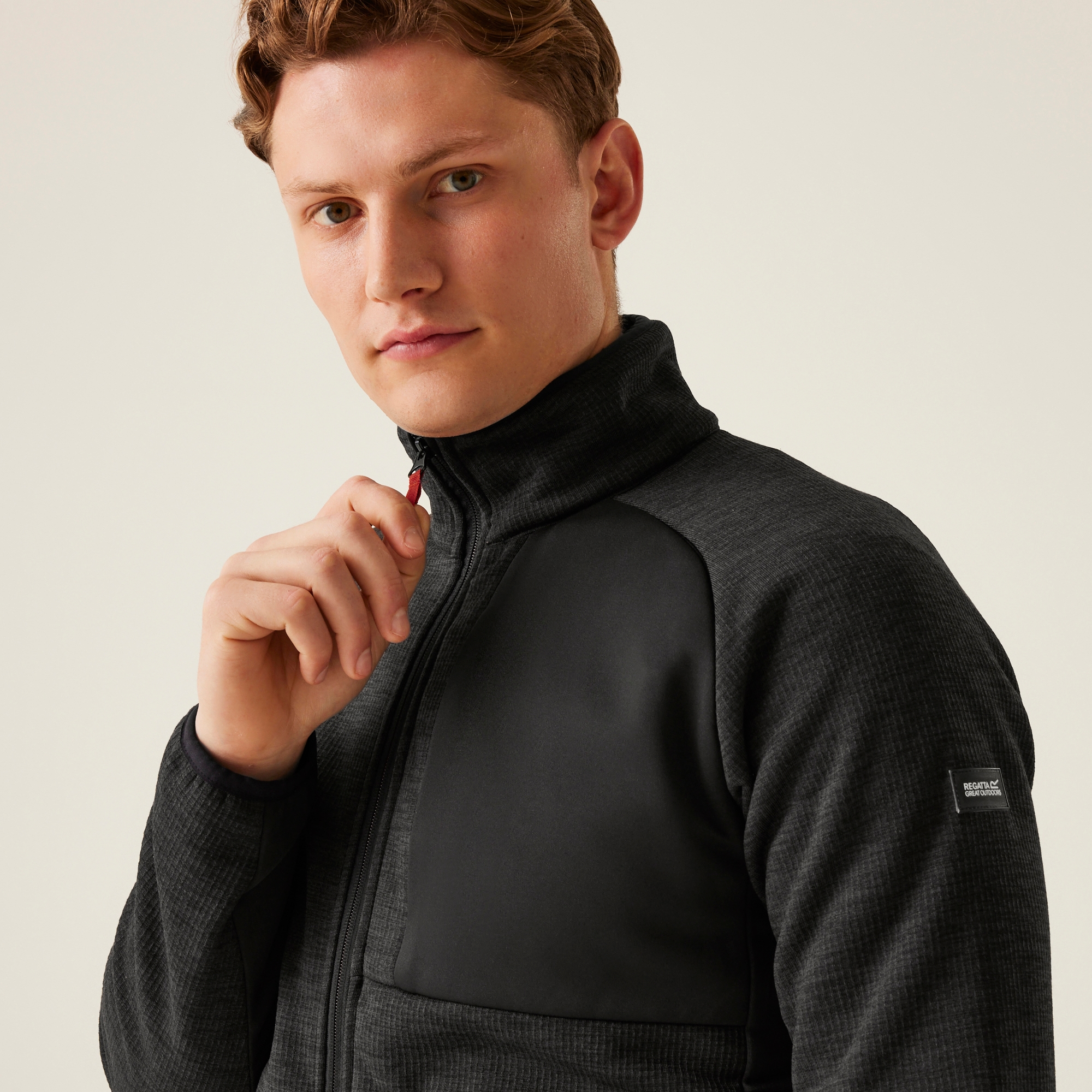 Men's Shorston Full Zip Fleece | Ash Marl